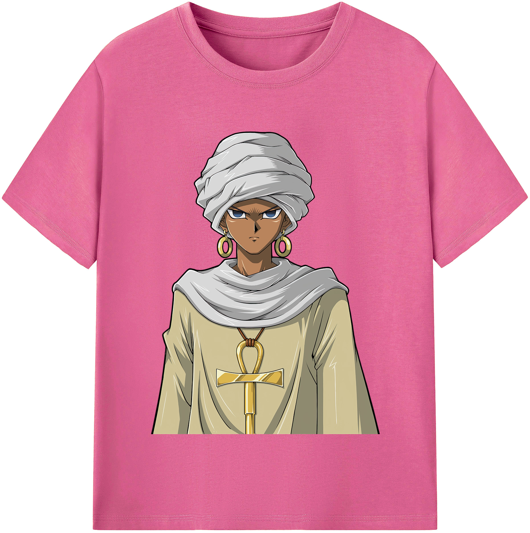（画像用） 遊☆戯☆王 Yu-Gi-Oh! レディースカジュアルプリントTシャツ（綿100％）