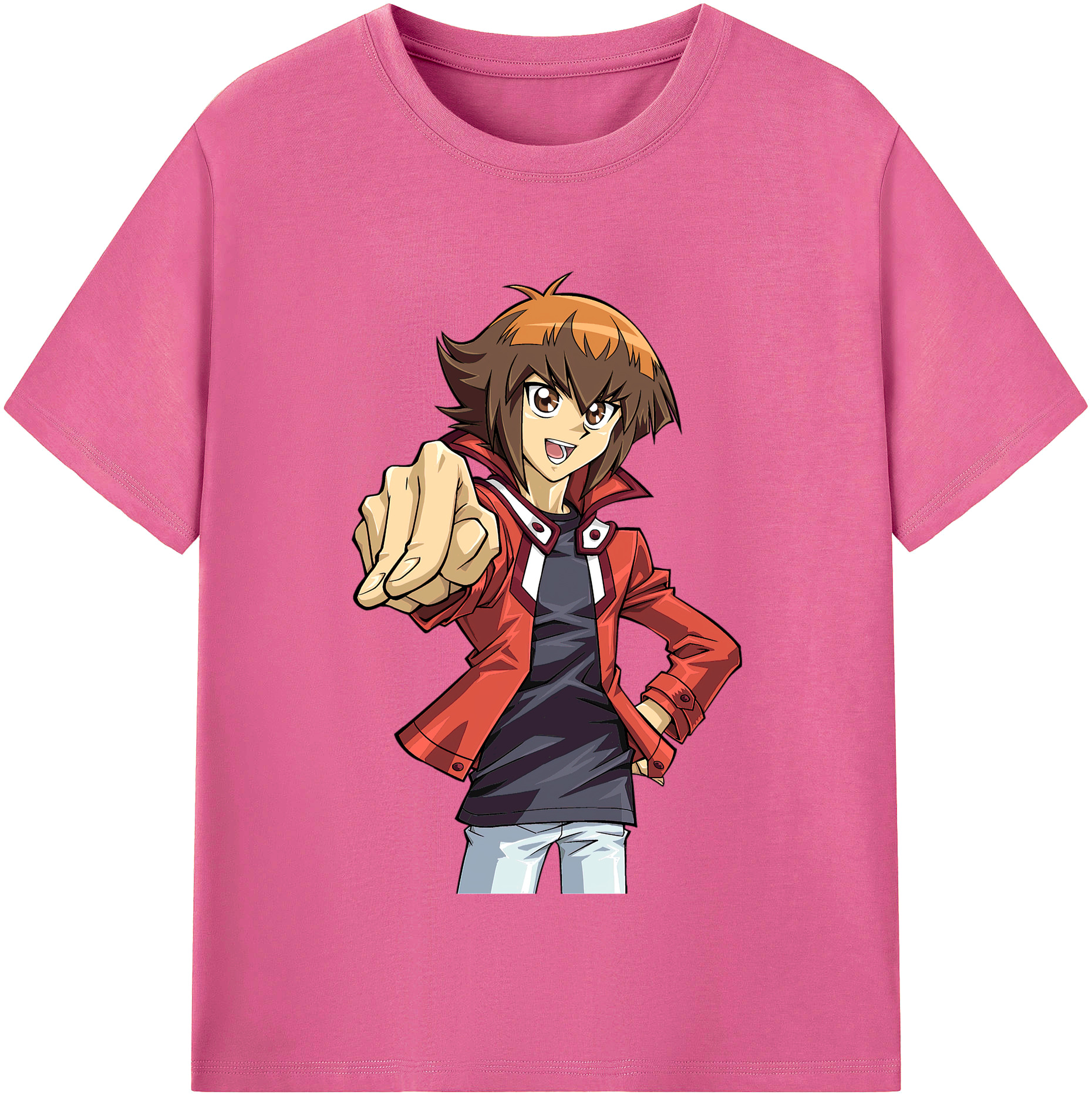 （画像用） 遊☆戯☆王 Yu-Gi-Oh! レディースカジュアルプリントTシャツ（綿100％）