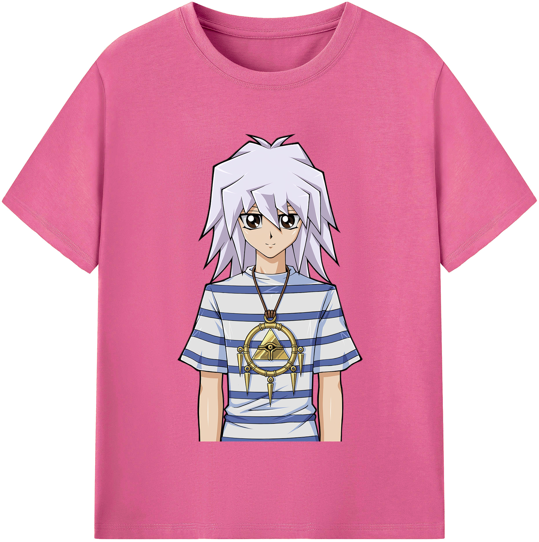 （画像用） 遊☆戯☆王 Yu-Gi-Oh! レディースカジュアルプリントTシャツ（綿100％）
