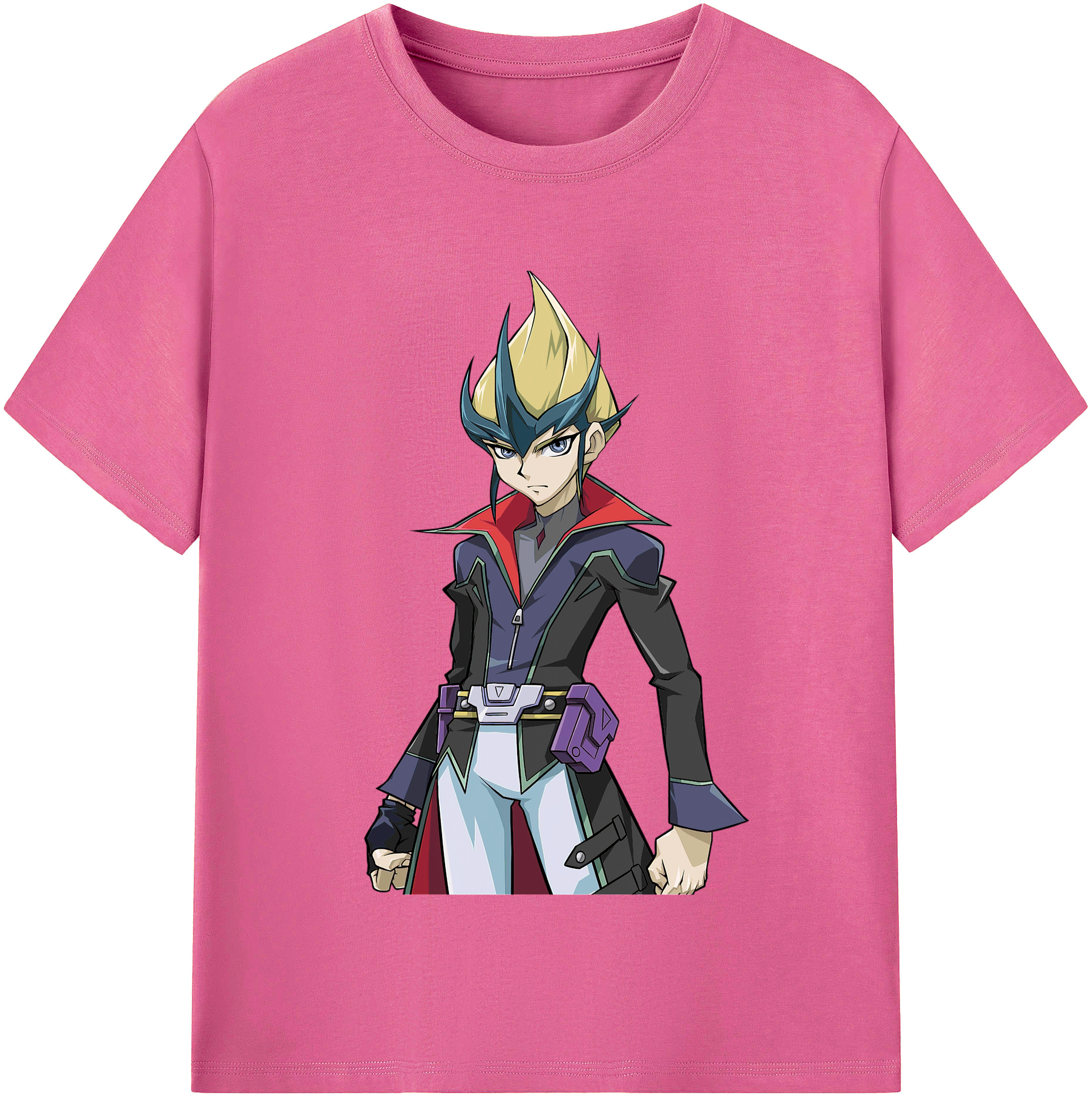 （画像用） 遊☆戯☆王 Yu-Gi-Oh! レディースカジュアルプリントTシャツ（綿100％）
