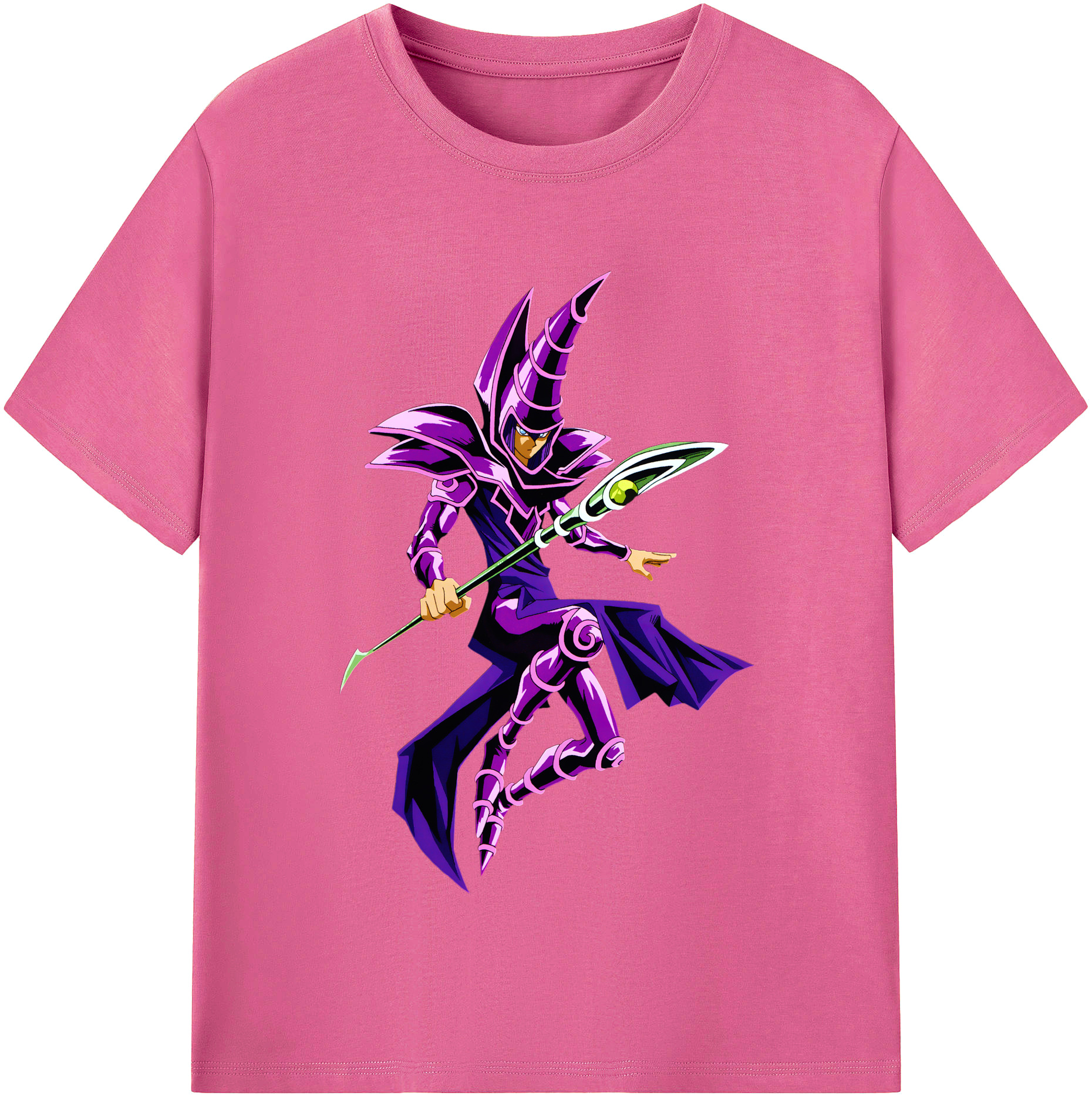 （画像用） 遊☆戯☆王 Yu-Gi-Oh! レディースカジュアルプリントTシャツ（綿100％）