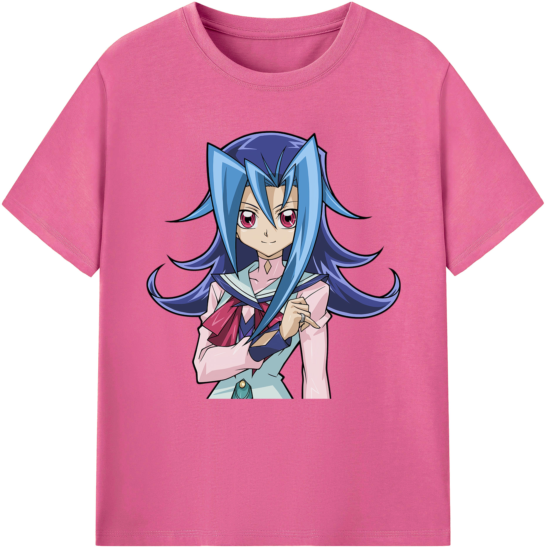 （画像用） 遊☆戯☆王 Yu-Gi-Oh! レディースカジュアルプリントTシャツ（綿100％）