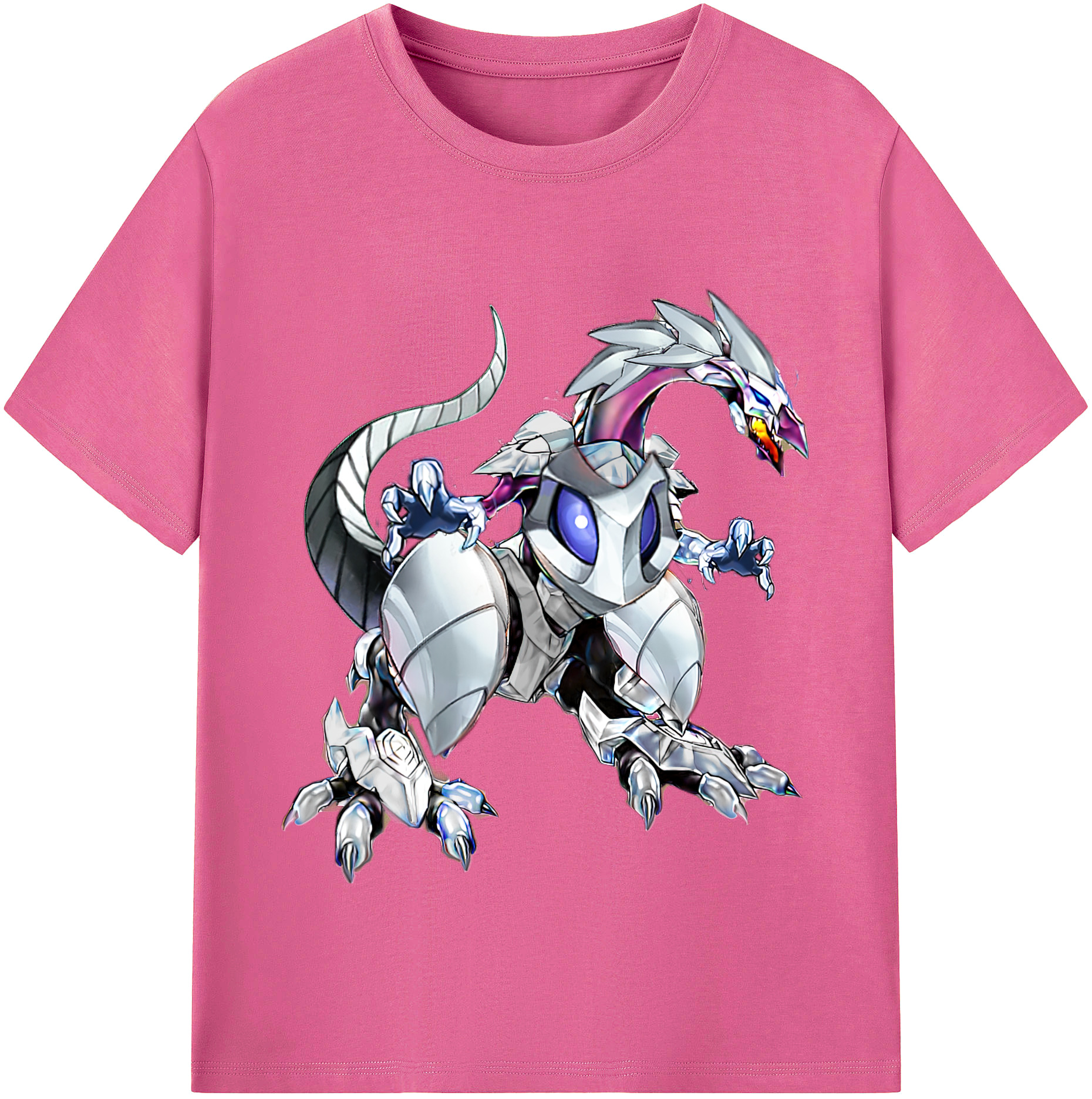 （画像用） 遊☆戯☆王 Yu-Gi-Oh! レディースカジュアルプリントTシャツ（綿100％）