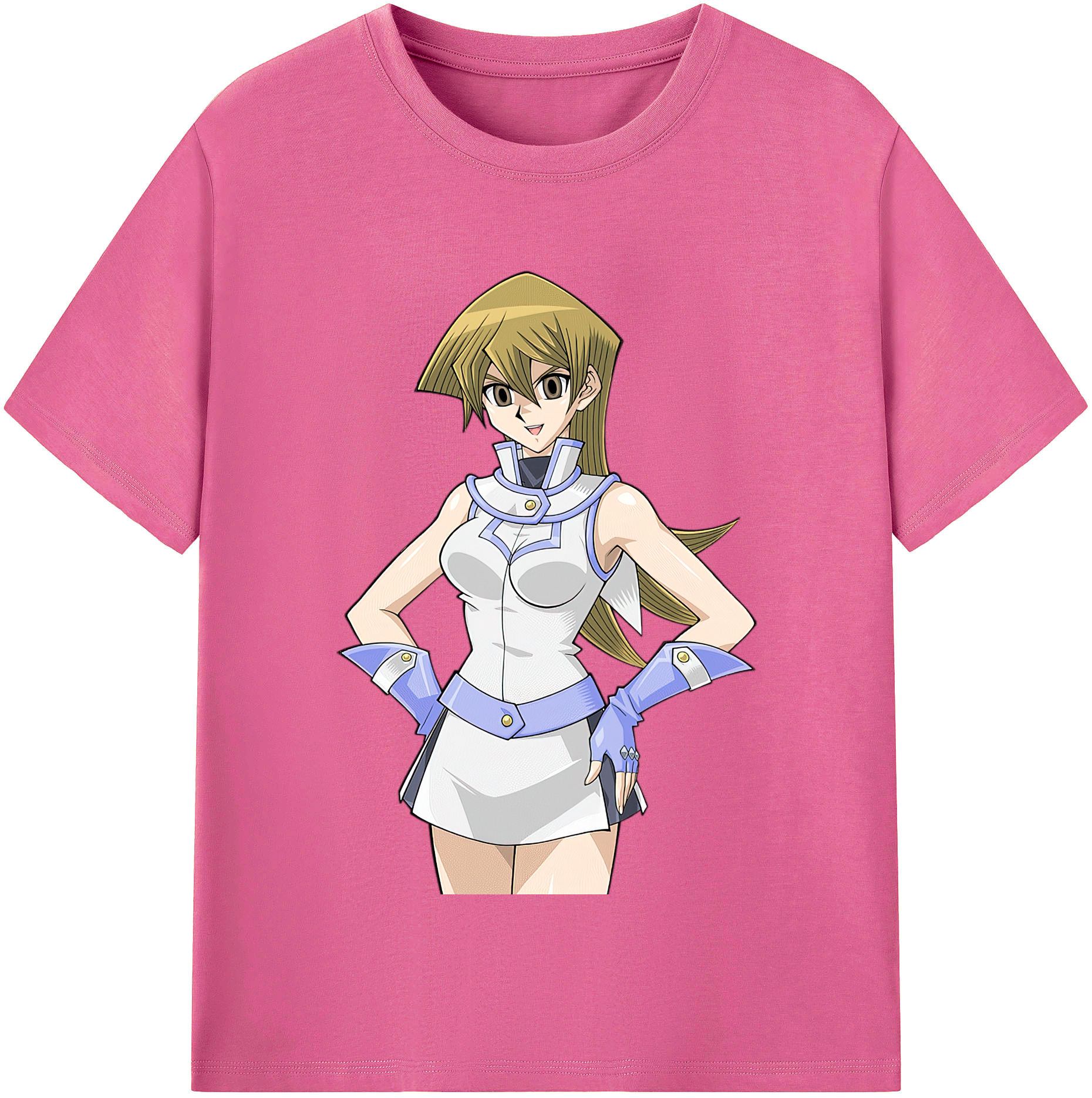 （画像用） 遊☆戯☆王 Yu-Gi-Oh! レディースカジュアルプリントTシャツ（綿100％）