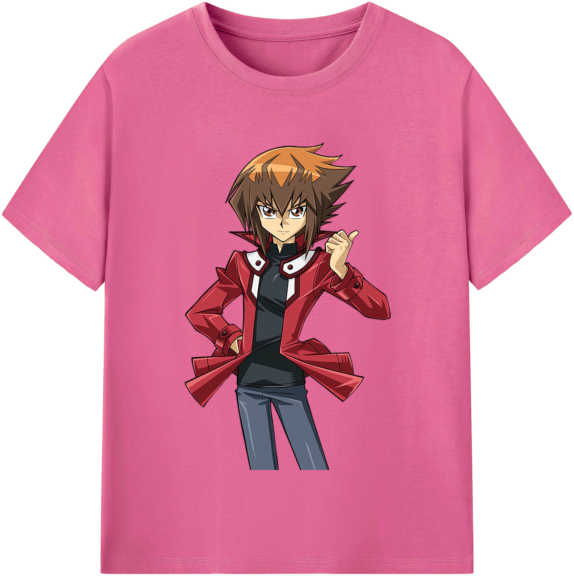 （画像用） 遊☆戯☆王 Yu-Gi-Oh! レディースカジュアルプリントTシャツ（綿100％）