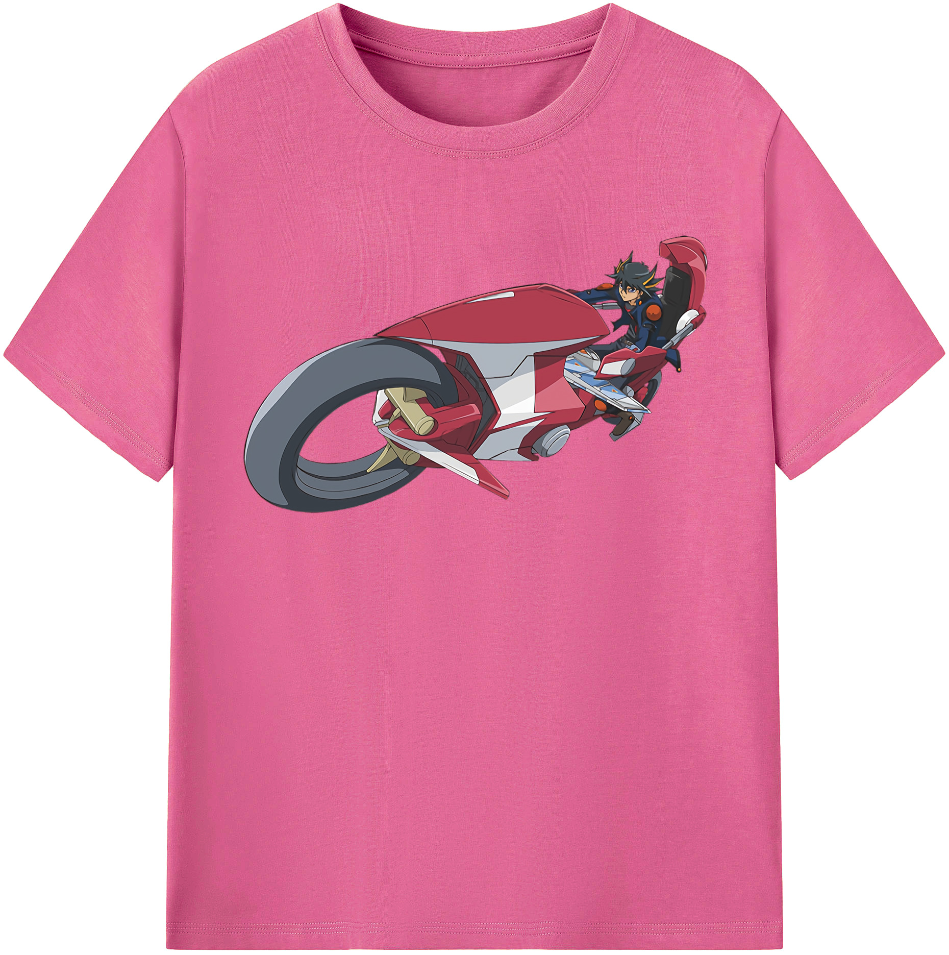 （画像用） 遊☆戯☆王 Yu-Gi-Oh! レディースカジュアルプリントTシャツ（綿100％）