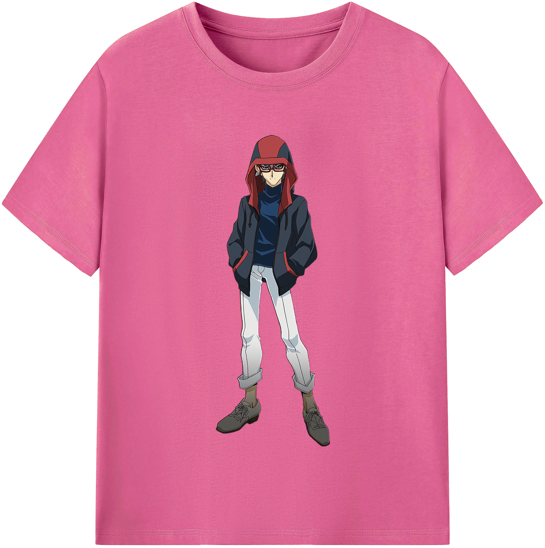 （画像用） 遊☆戯☆王 Yu-Gi-Oh! レディースカジュアルプリントTシャツ（綿100％）