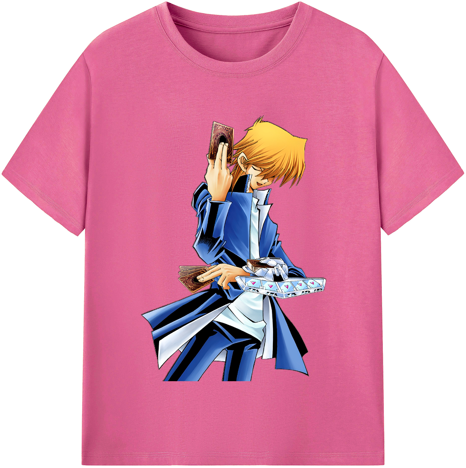 （画像用） 遊☆戯☆王 Yu-Gi-Oh! レディースカジュアルプリントTシャツ（綿100％）