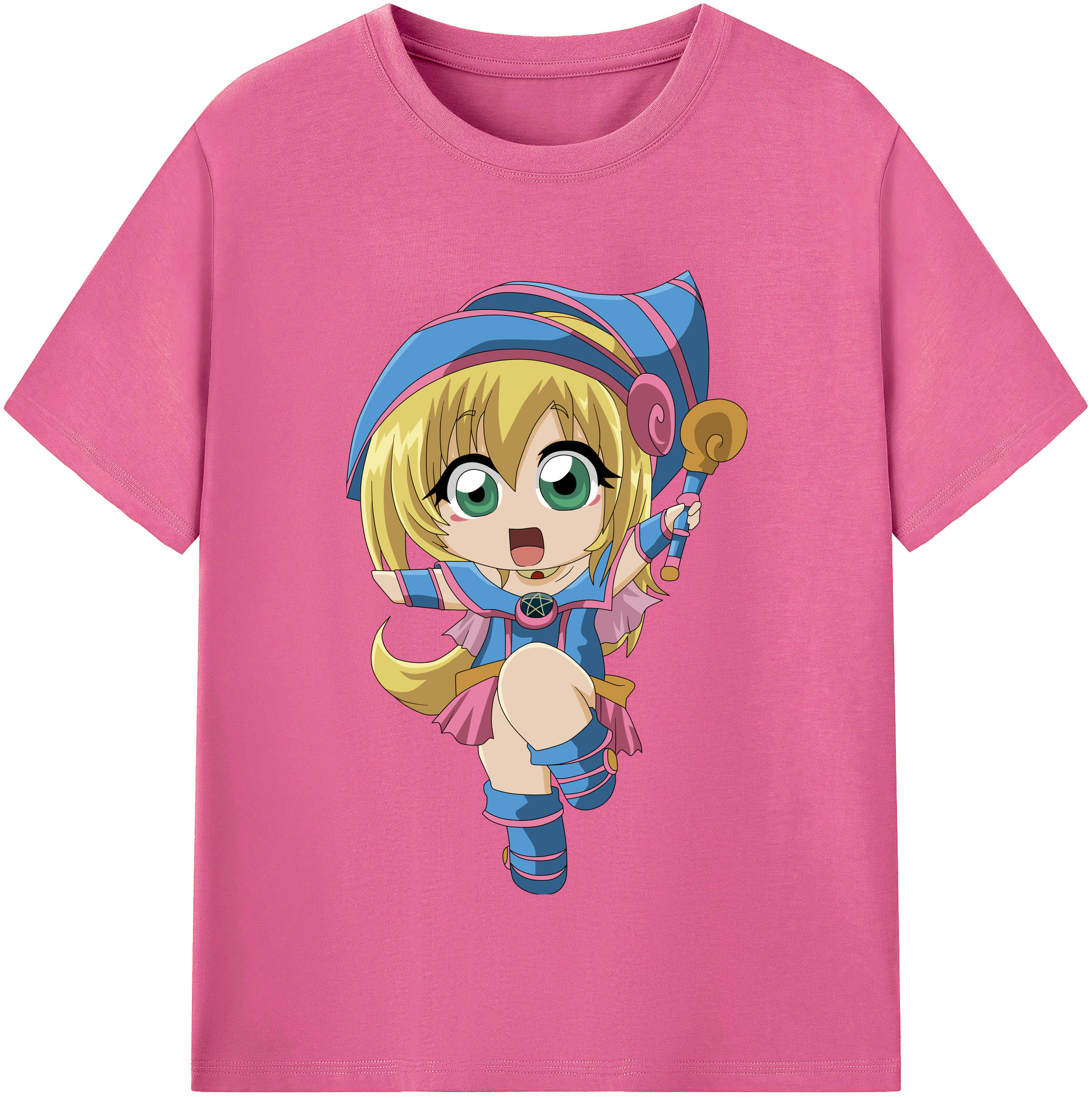（画像用） 遊☆戯☆王 Yu-Gi-Oh! レディースカジュアルプリントTシャツ（綿100％）