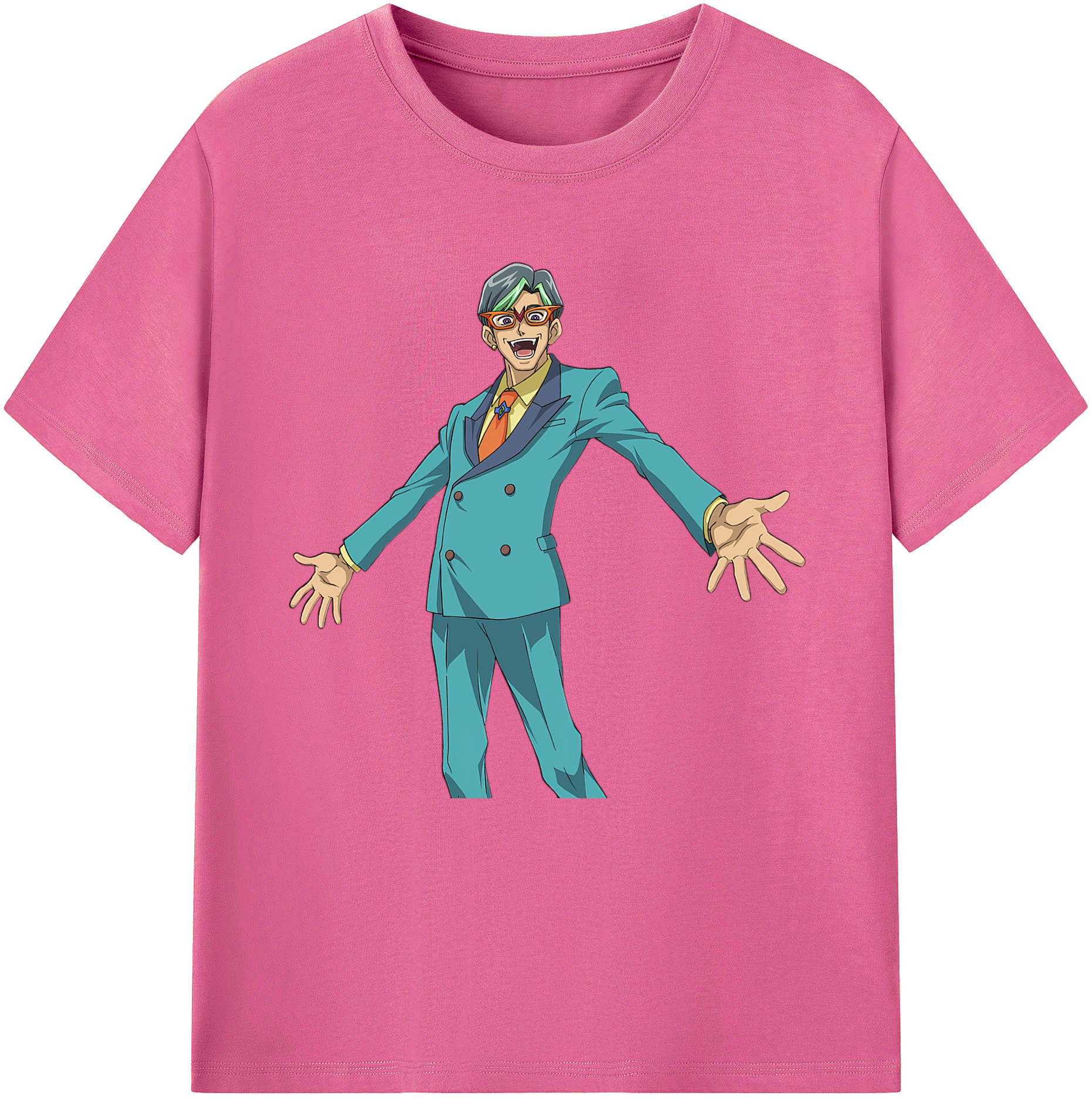 （画像用） 遊☆戯☆王 Yu-Gi-Oh! レディースカジュアルプリントTシャツ（綿100％）