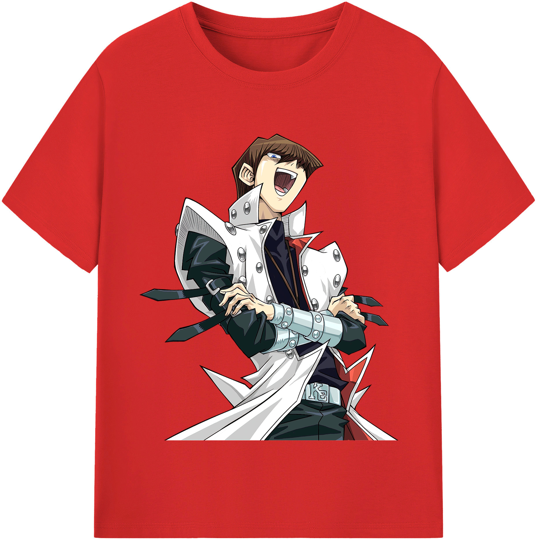 （画像用） 遊☆戯☆王 Yu-Gi-Oh! レディースカジュアルプリントTシャツ（綿100％）