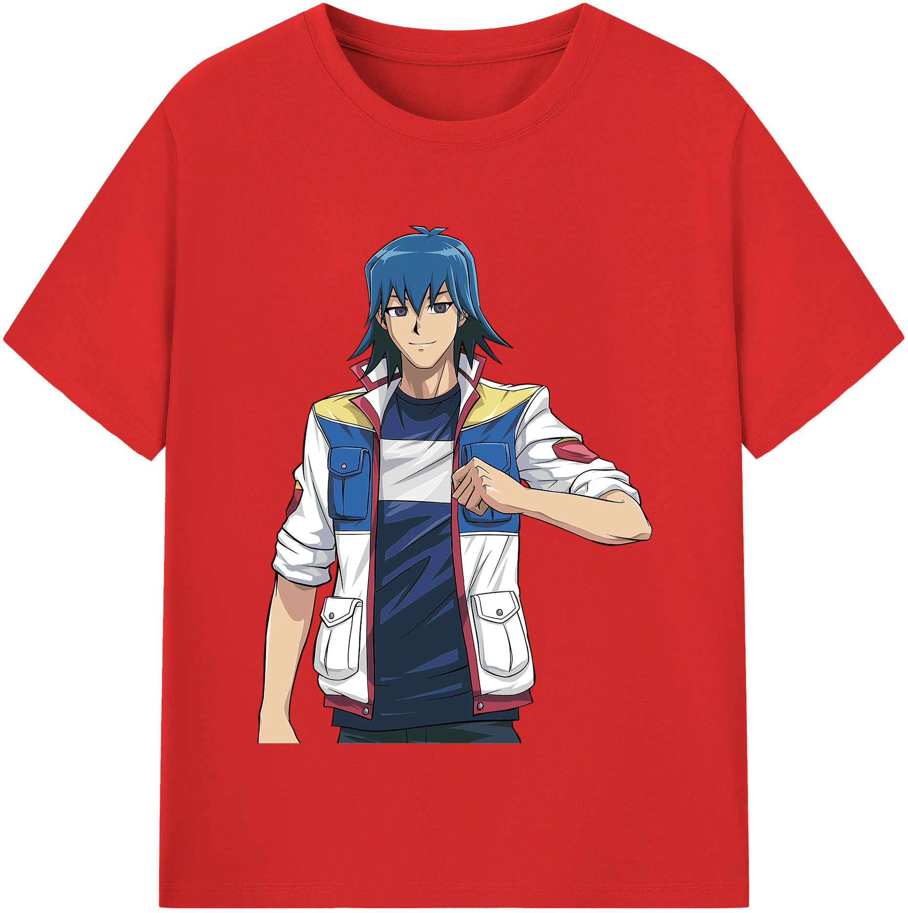 （画像用） 遊☆戯☆王 Yu-Gi-Oh! レディースカジュアルプリントTシャツ（綿100％）