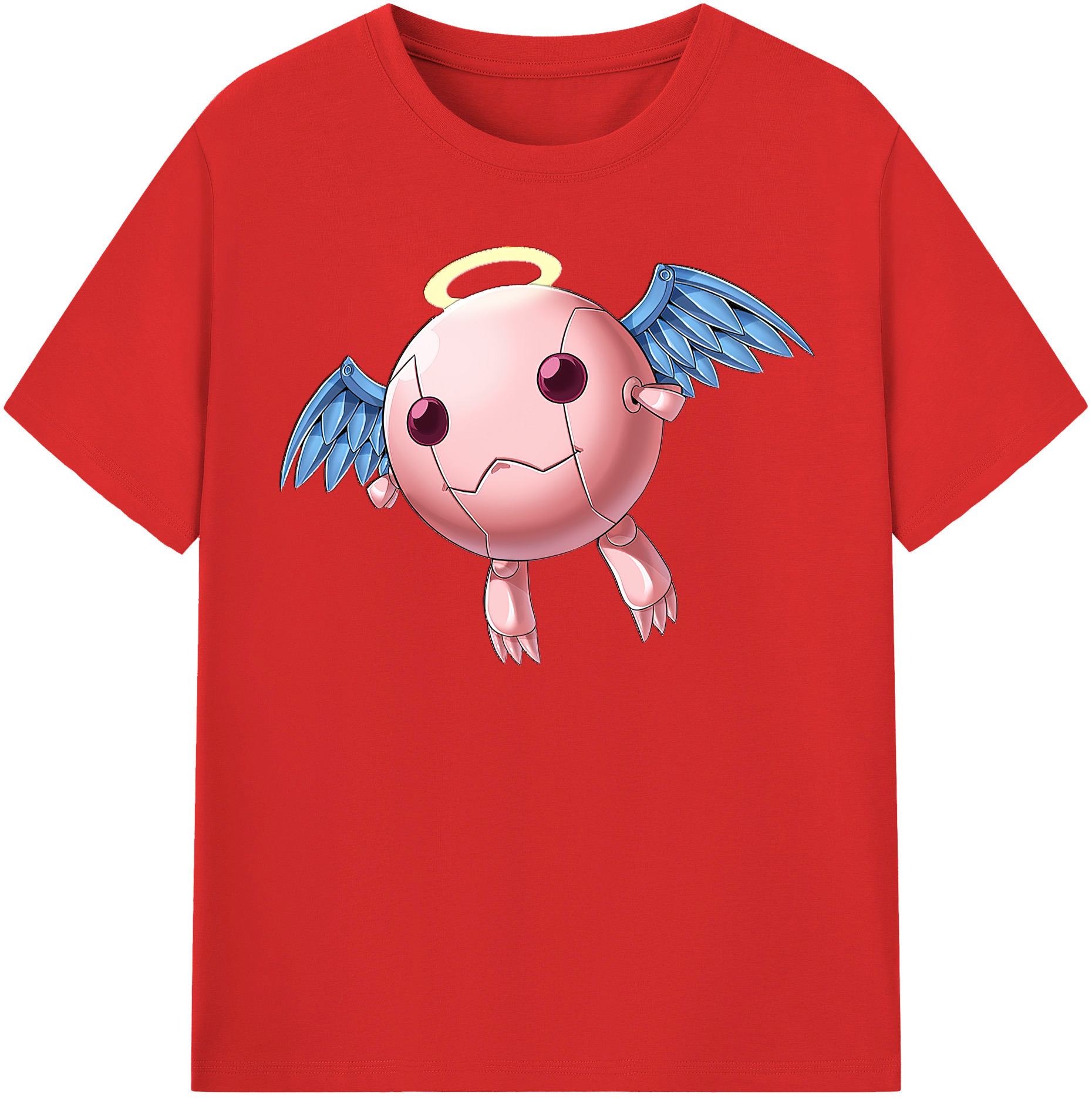 （画像用） 遊☆戯☆王 Yu-Gi-Oh! レディースカジュアルプリントTシャツ（綿100％）