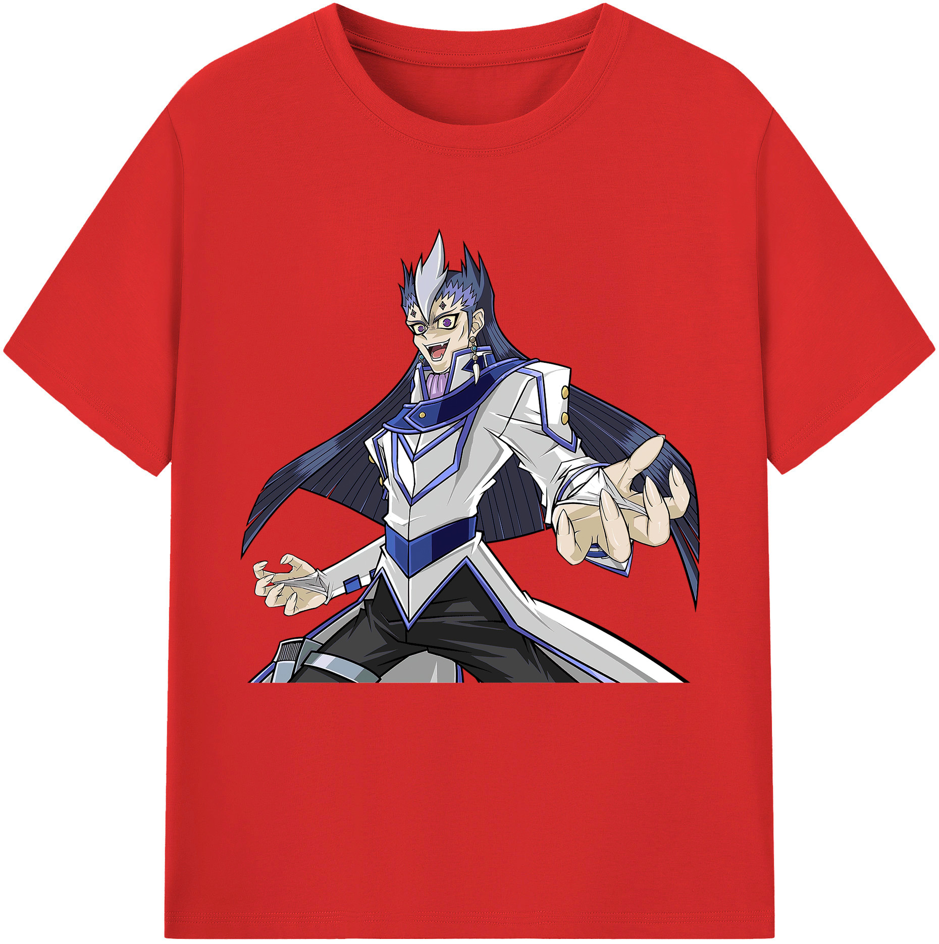 （画像用） 遊☆戯☆王 Yu-Gi-Oh! レディースカジュアルプリントTシャツ（綿100％）