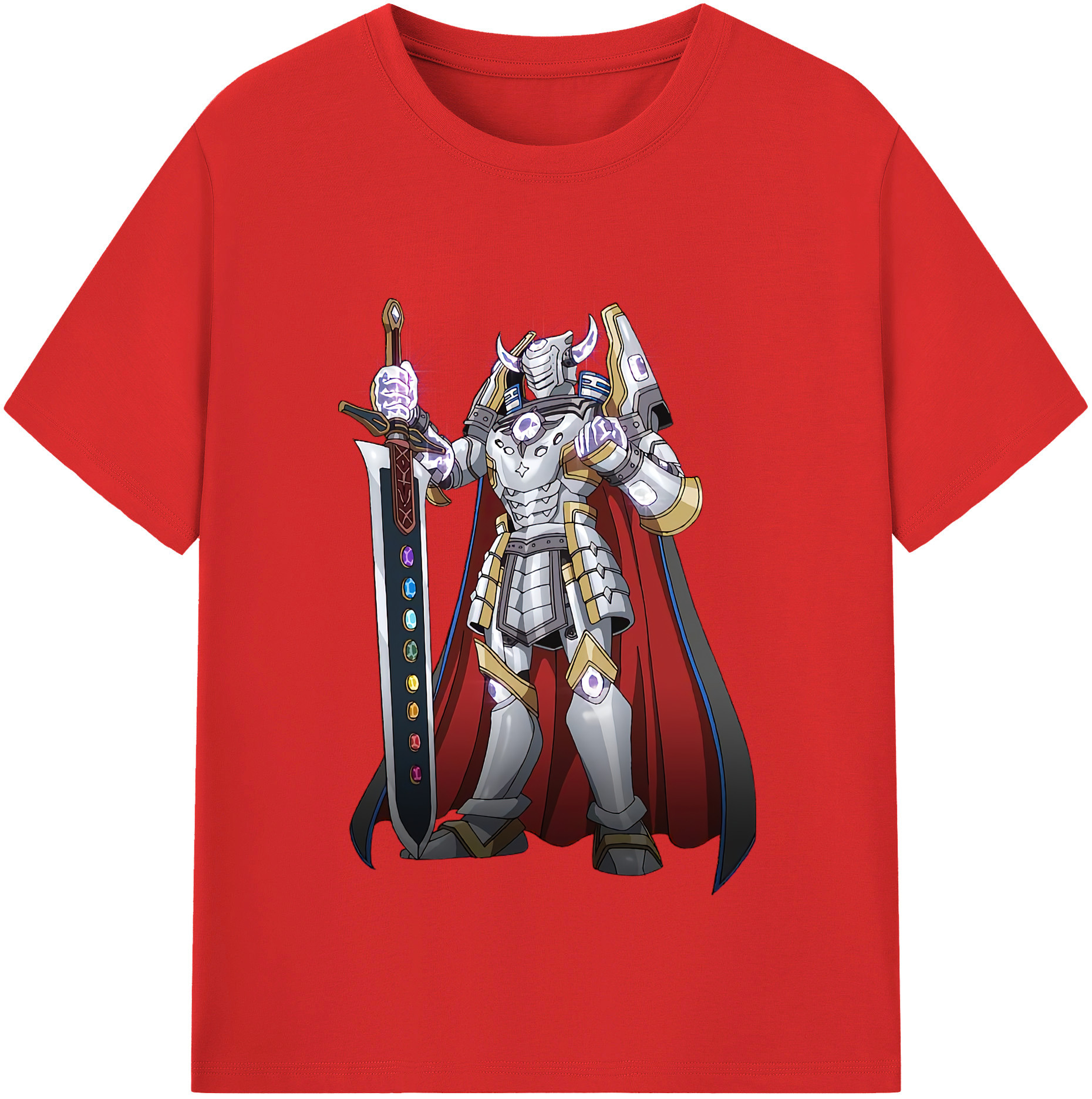 （画像用） 遊☆戯☆王 Yu-Gi-Oh! レディースカジュアルプリントTシャツ（綿100％）