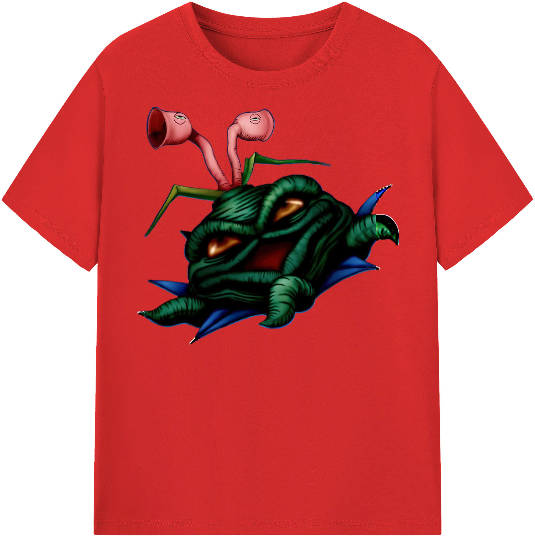 （画像用） 遊☆戯☆王 Yu-Gi-Oh! レディースカジュアルプリントTシャツ（綿100％）