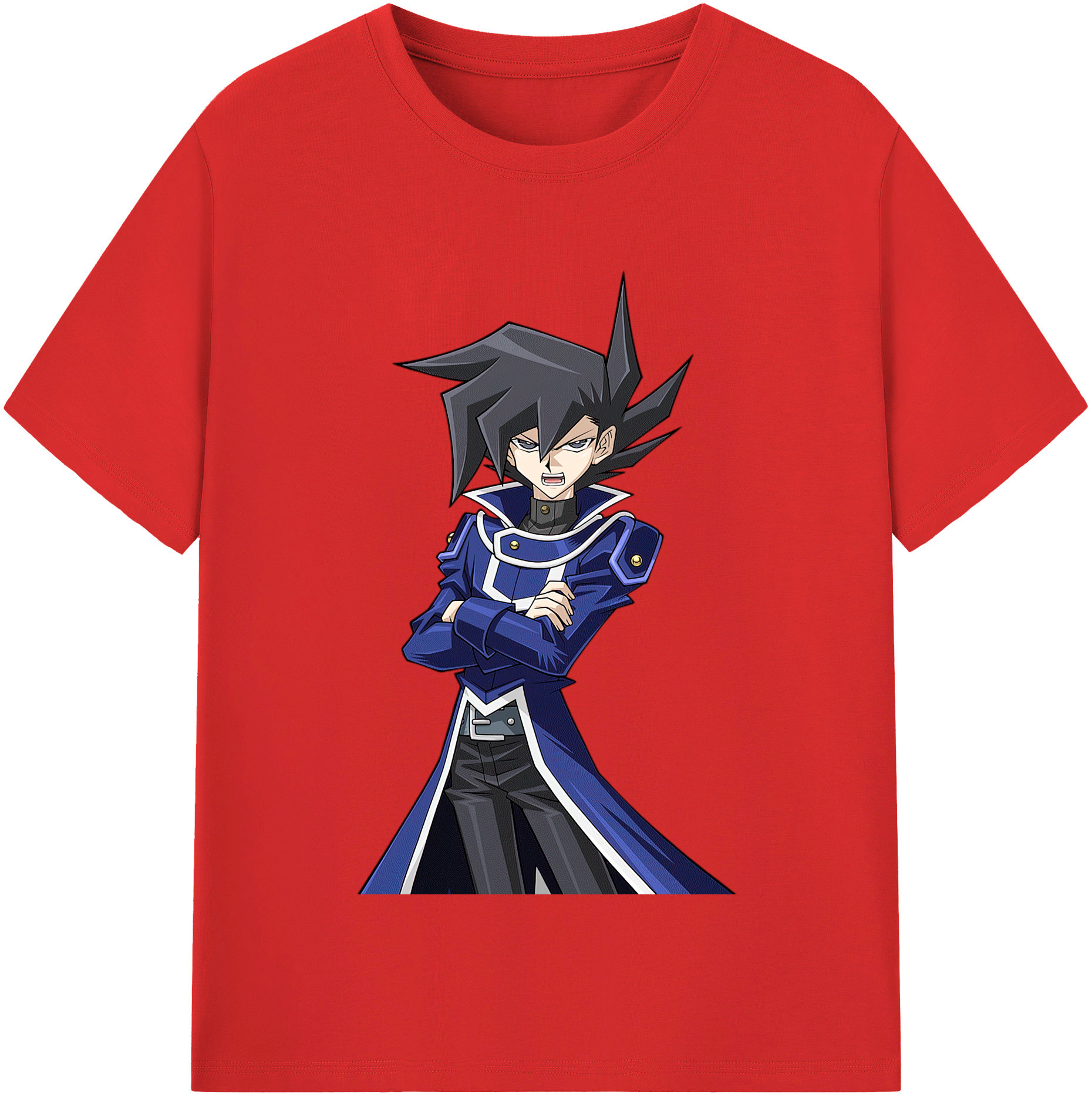 （画像用） 遊☆戯☆王 Yu-Gi-Oh! レディースカジュアルプリントTシャツ（綿100％）