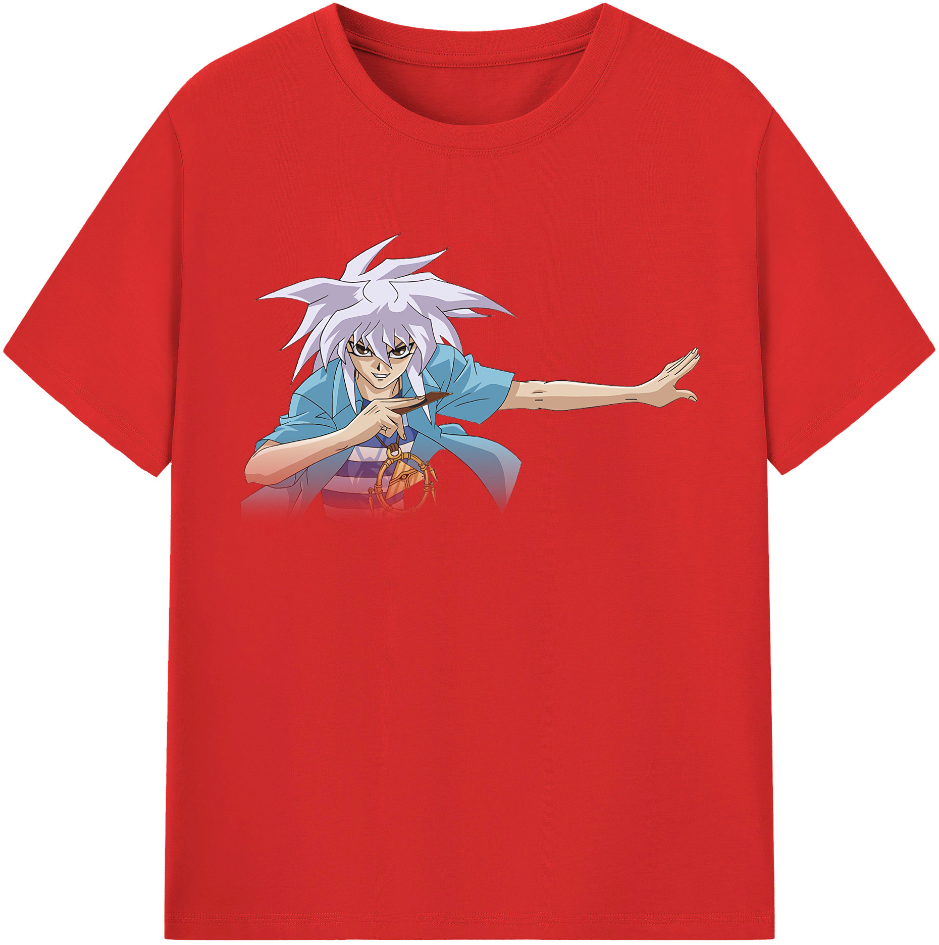 （画像用） 遊☆戯☆王 Yu-Gi-Oh! レディースカジュアルプリントTシャツ（綿100％）