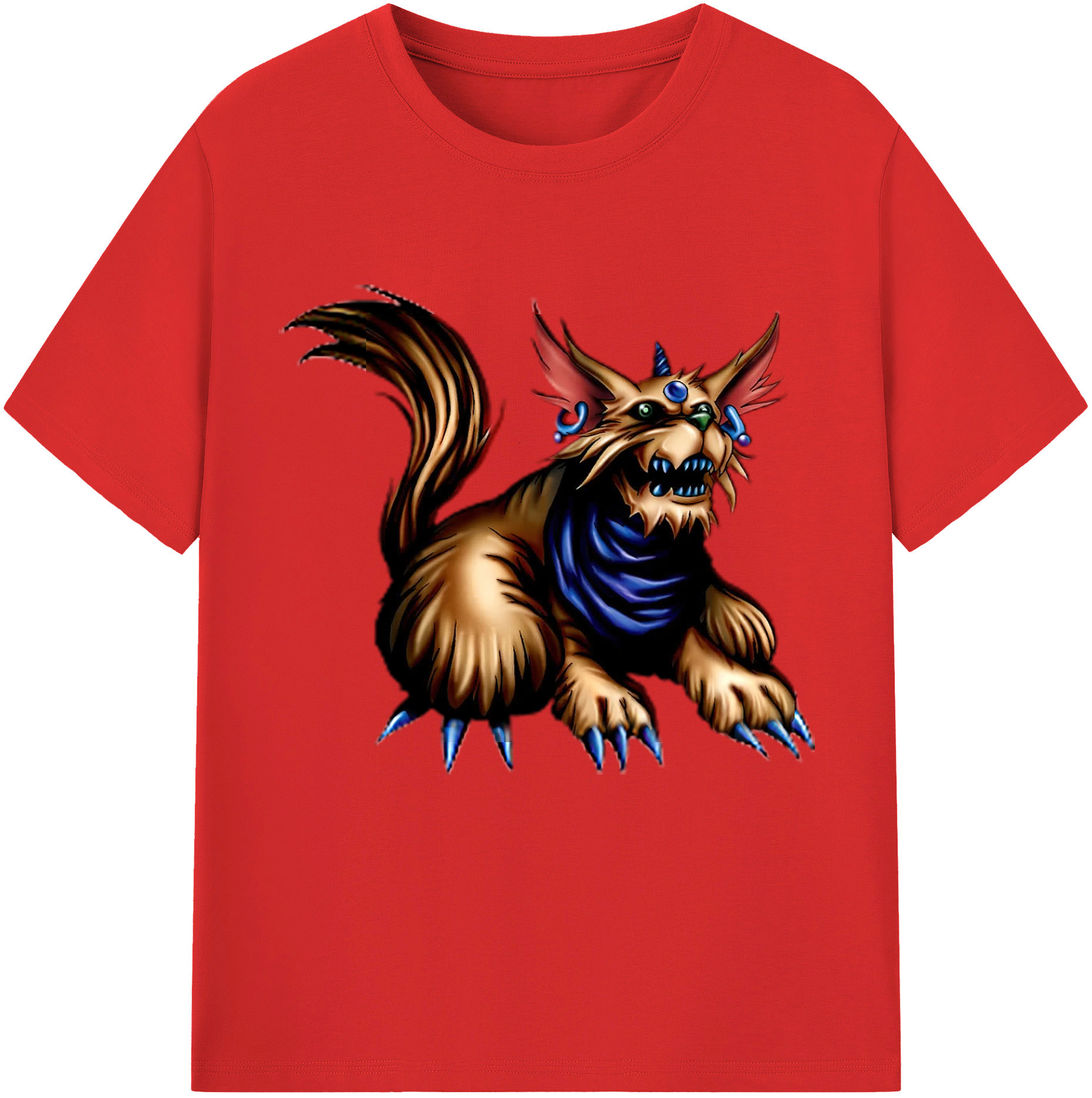 （画像用） 遊☆戯☆王 Yu-Gi-Oh! レディースカジュアルプリントTシャツ（綿100％）