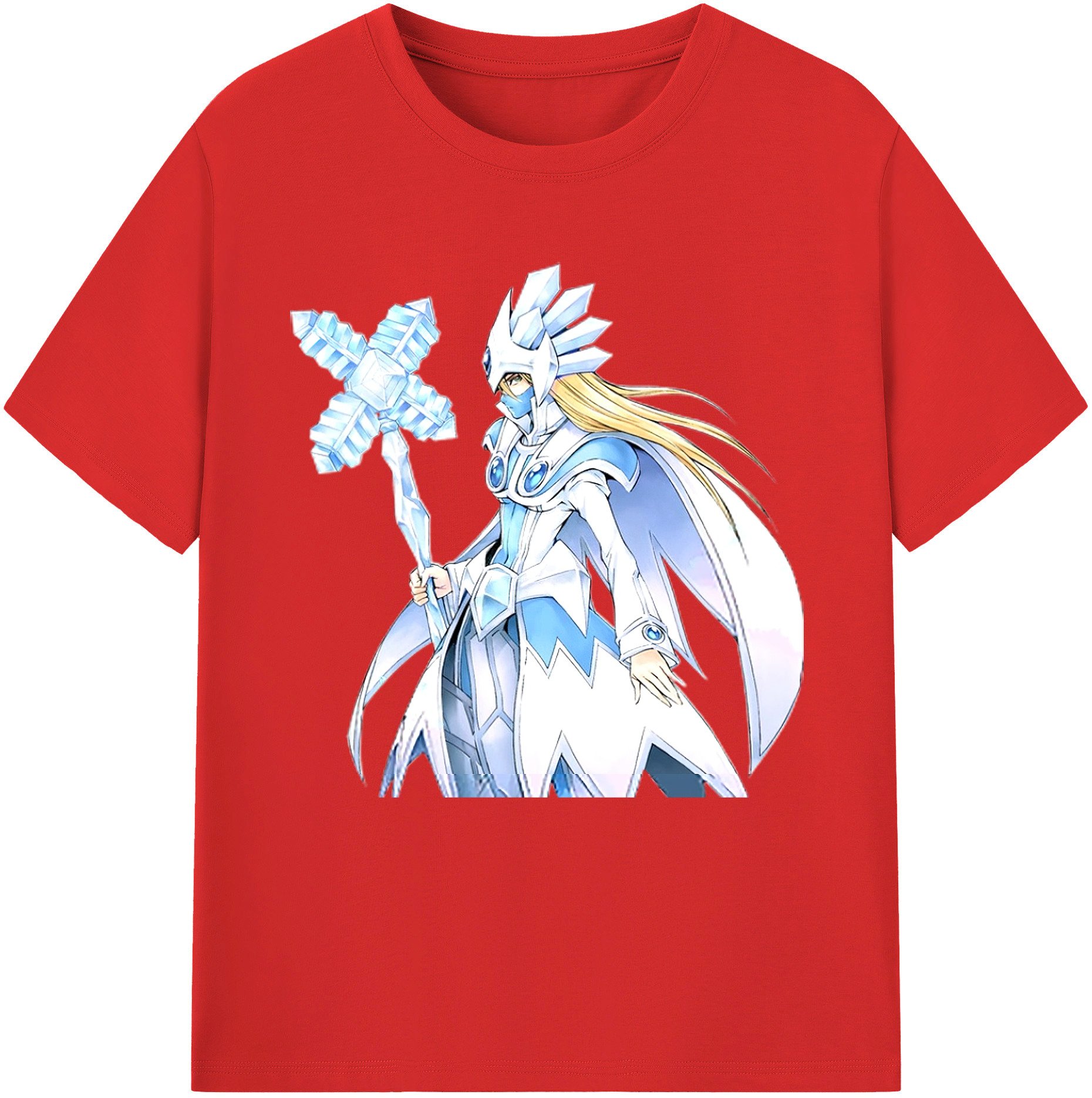 （画像用） 遊☆戯☆王 Yu-Gi-Oh! レディースカジュアルプリントTシャツ（綿100％）