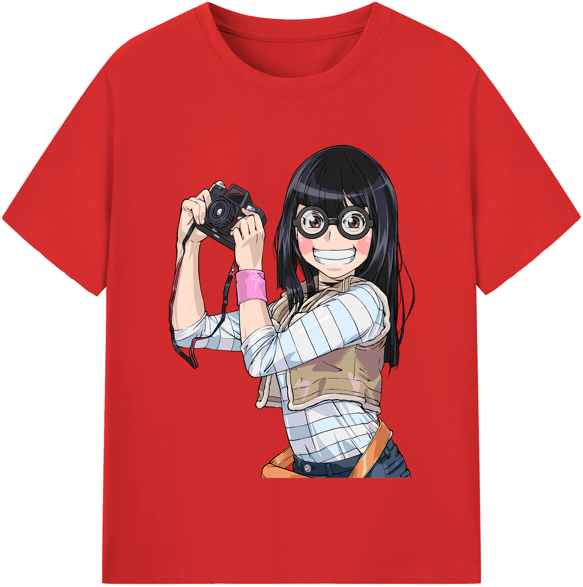 （画像用） 遊☆戯☆王 Yu-Gi-Oh! レディースカジュアルプリントTシャツ（綿100％）