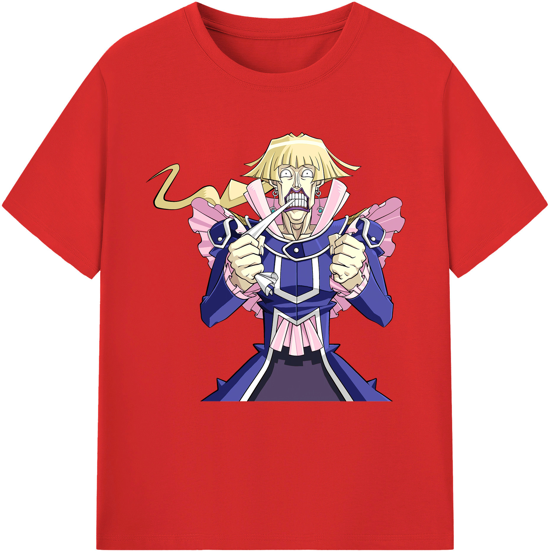 （画像用） 遊☆戯☆王 Yu-Gi-Oh! レディースカジュアルプリントTシャツ（綿100％）