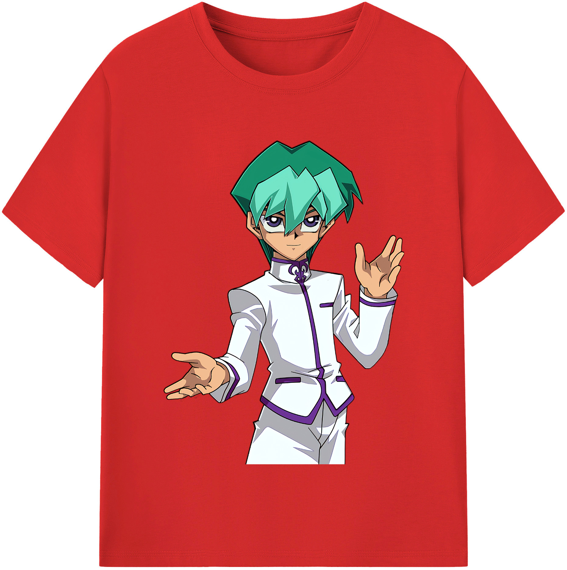 （画像用） 遊☆戯☆王 Yu-Gi-Oh! レディースカジュアルプリントTシャツ（綿100％）