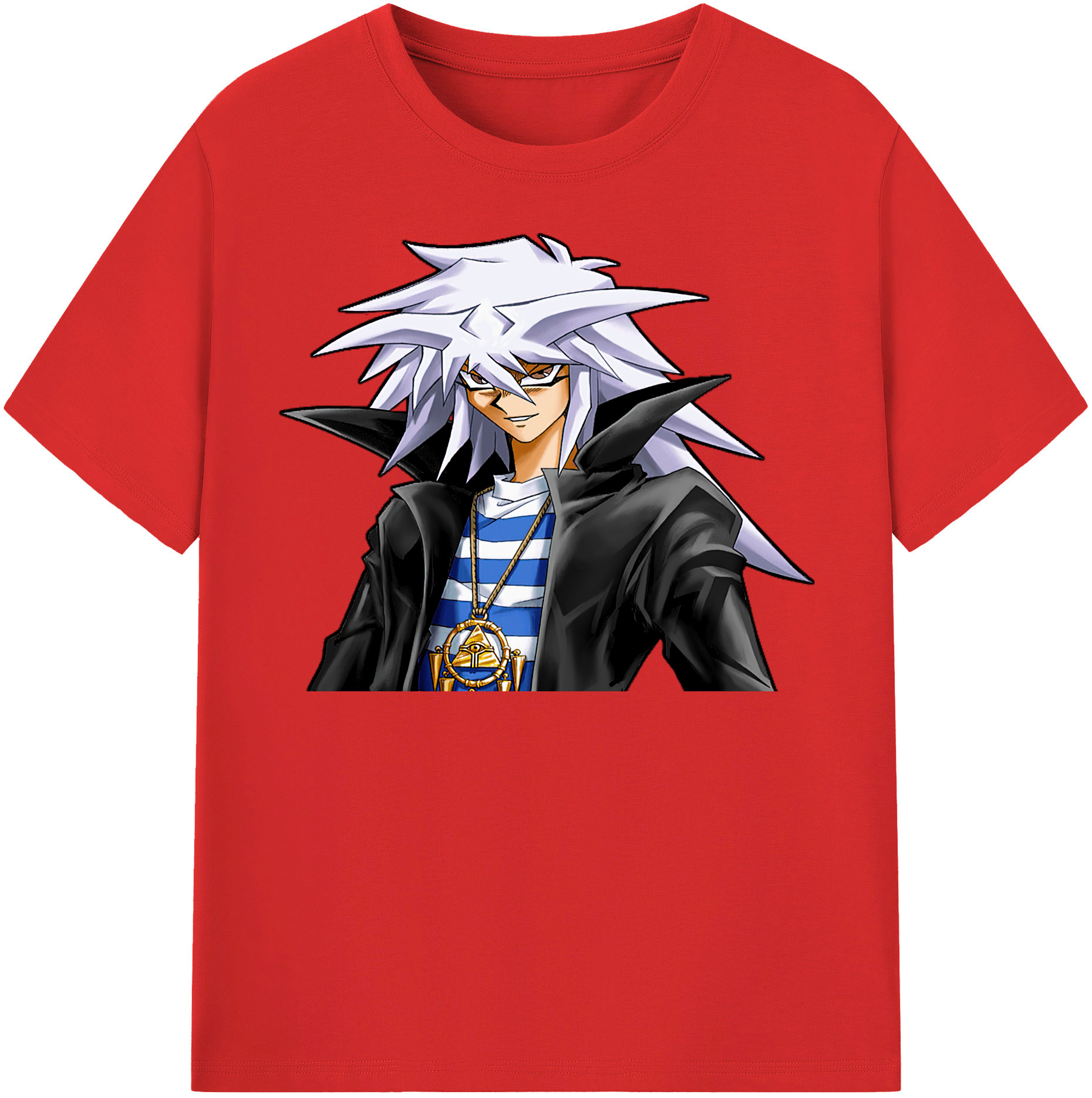 （画像用） 遊☆戯☆王 Yu-Gi-Oh! レディースカジュアルプリントTシャツ（綿100％）