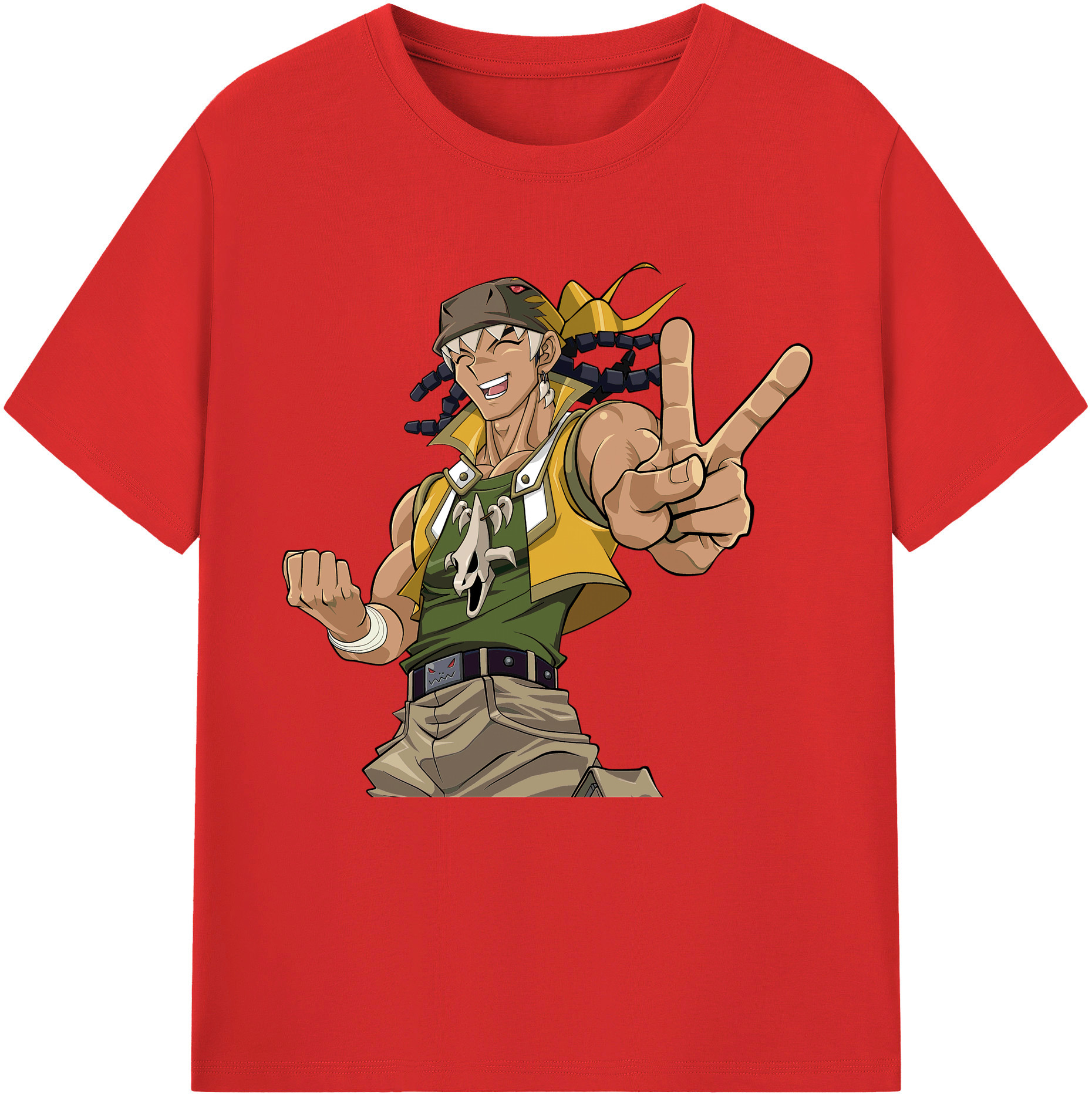 （画像用） 遊☆戯☆王 Yu-Gi-Oh! レディースカジュアルプリントTシャツ（綿100％）