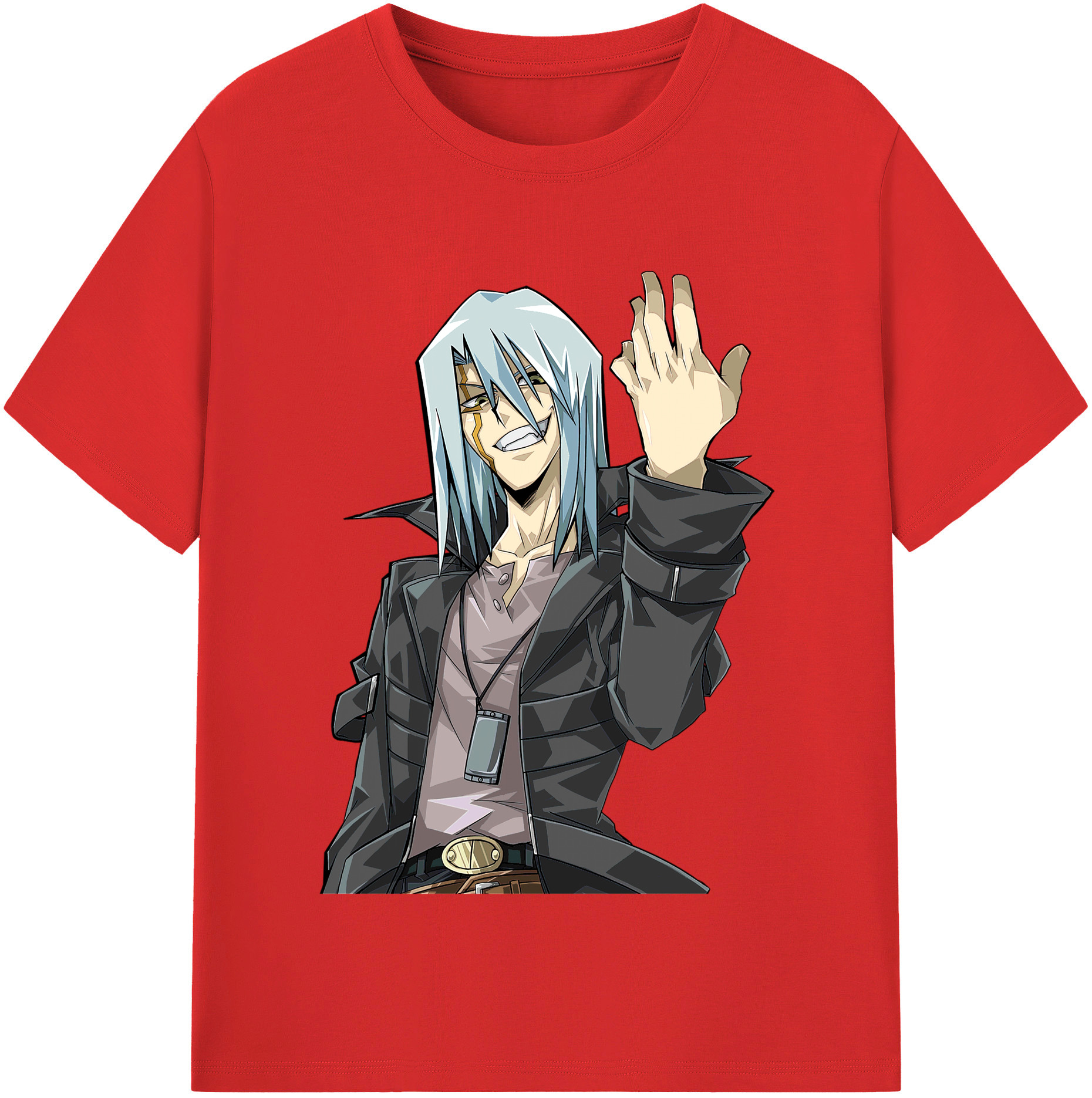 （画像用） 遊☆戯☆王 Yu-Gi-Oh! レディースカジュアルプリントTシャツ（綿100％）