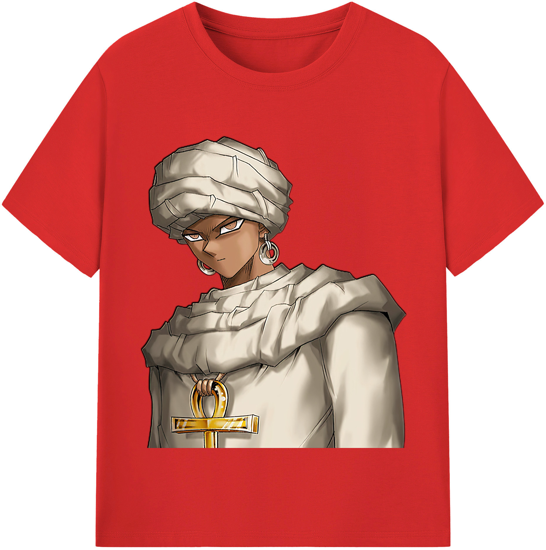 （画像用） 遊☆戯☆王 Yu-Gi-Oh! レディースカジュアルプリントTシャツ（綿100％）