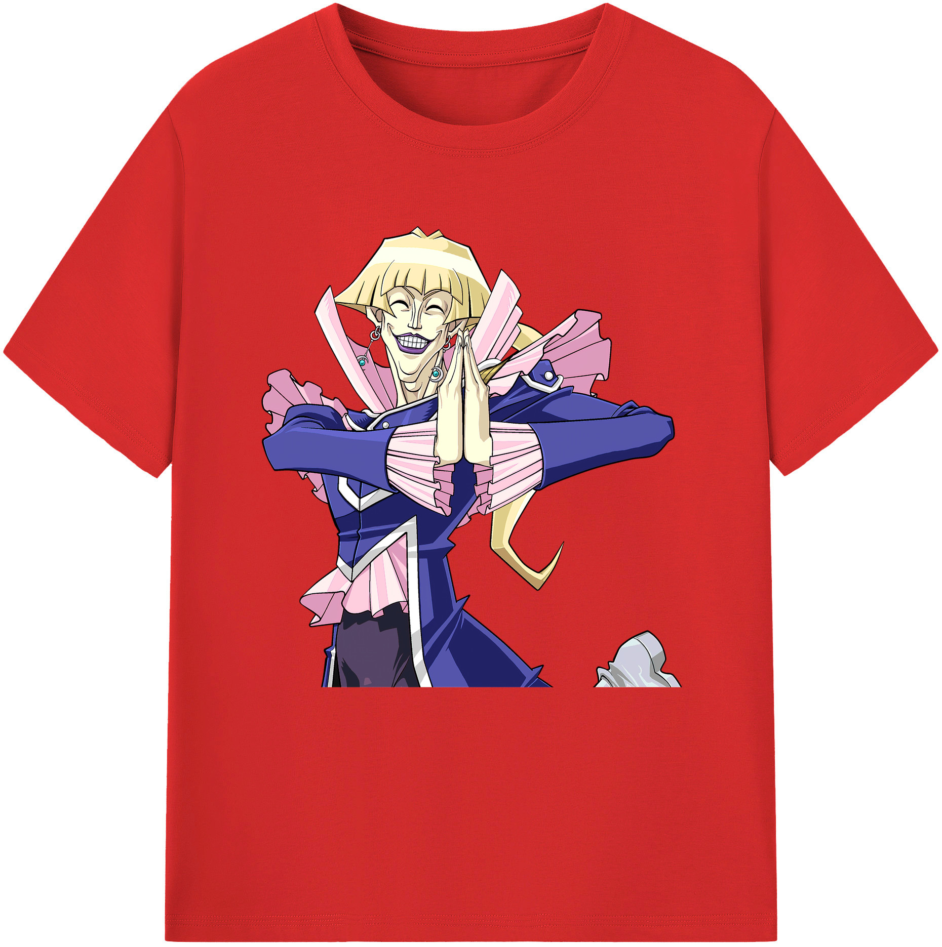 （画像用） 遊☆戯☆王 Yu-Gi-Oh! レディースカジュアルプリントTシャツ（綿100％）