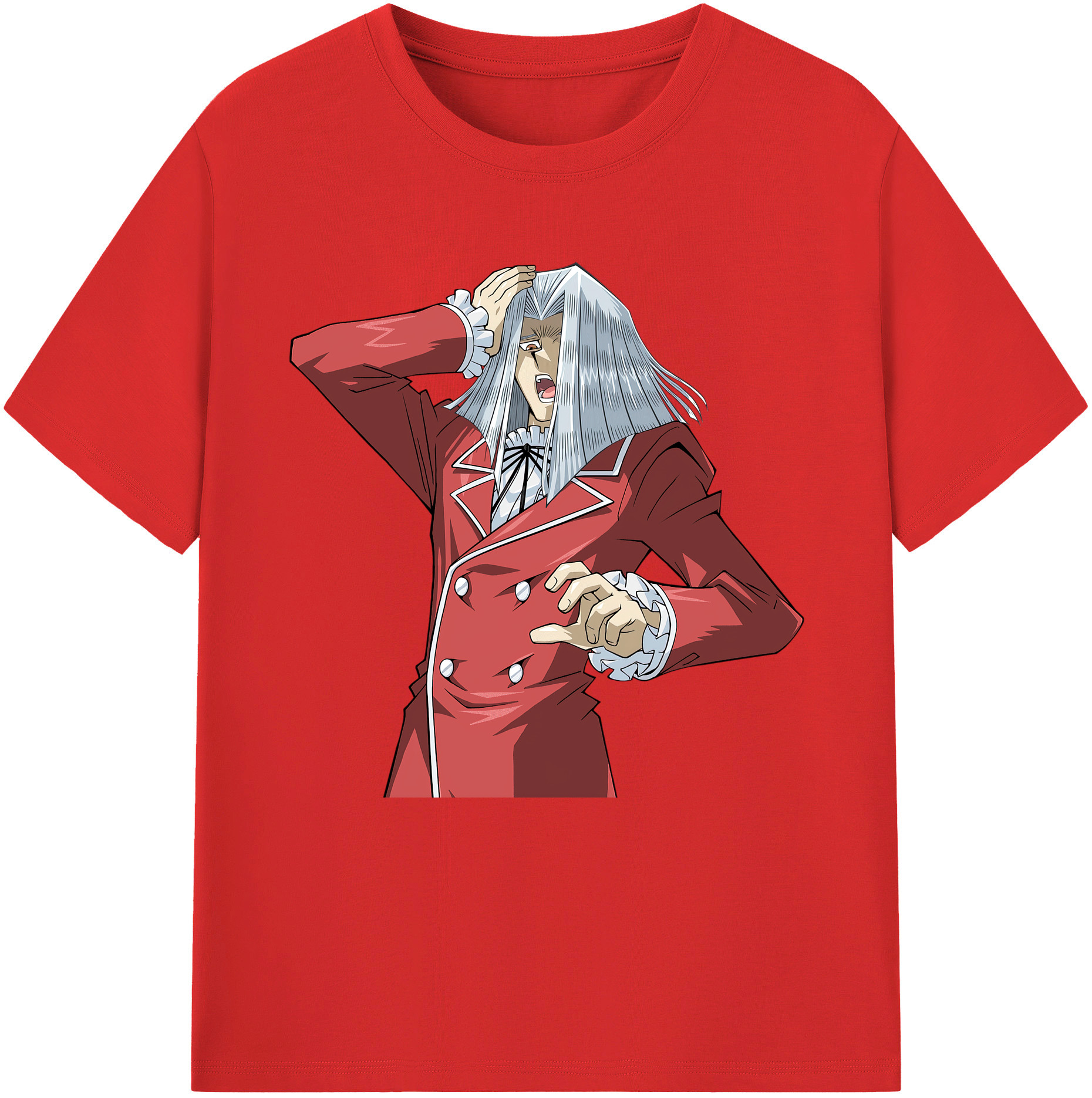 （画像用） 遊☆戯☆王 Yu-Gi-Oh! レディースカジュアルプリントTシャツ（綿100％）