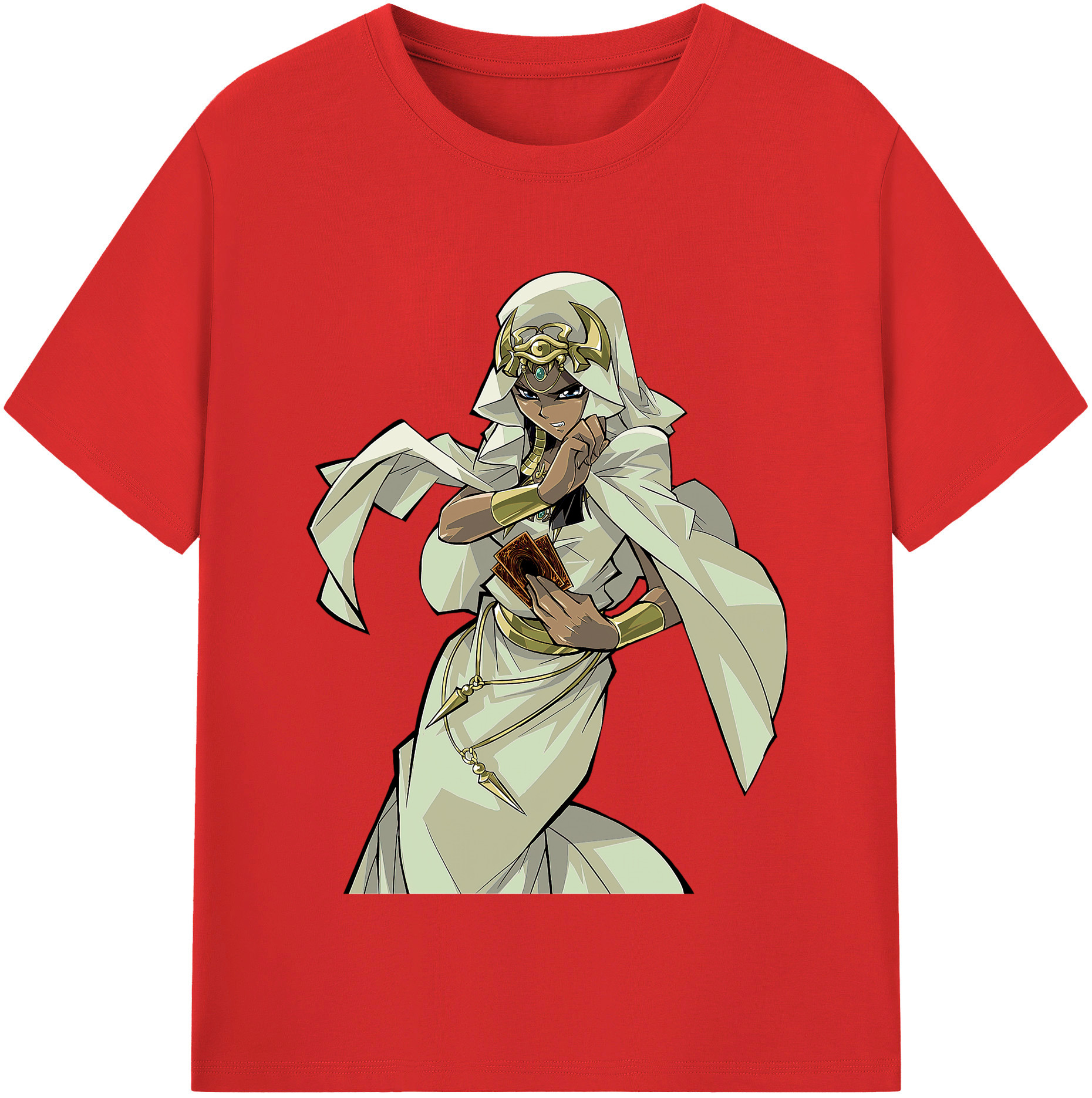 （画像用） 遊☆戯☆王 Yu-Gi-Oh! レディースカジュアルプリントTシャツ（綿100％）