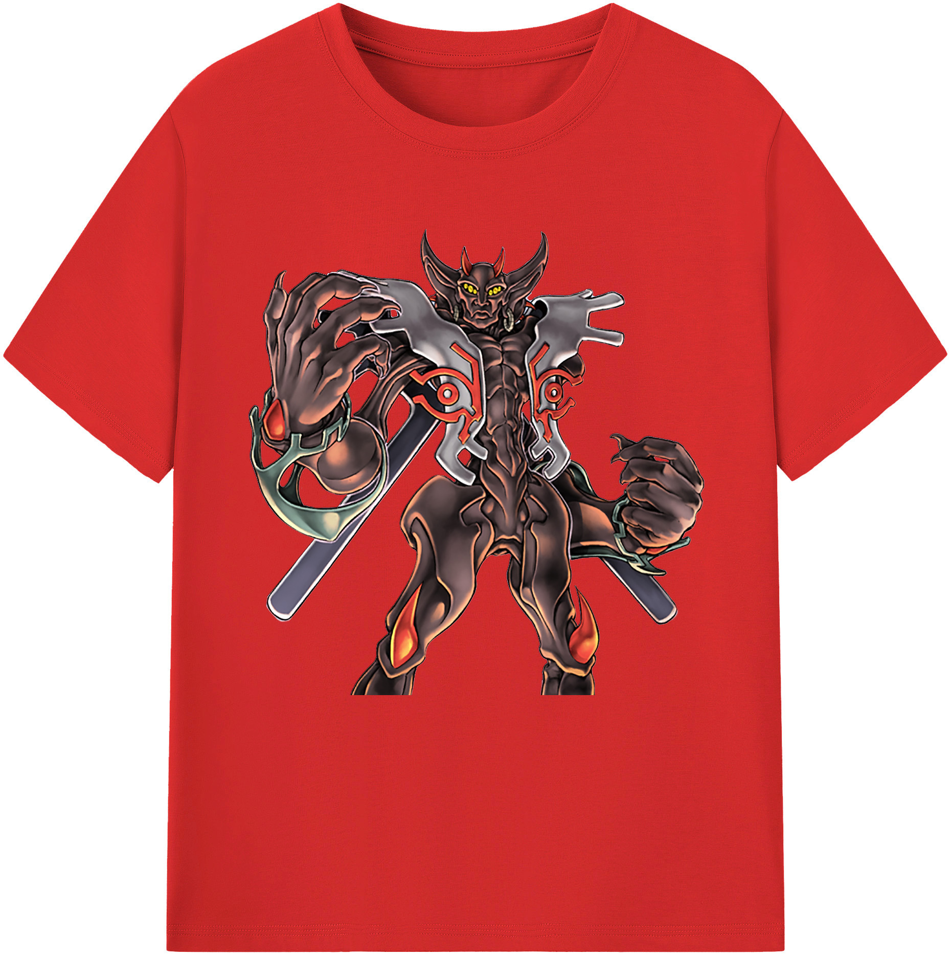 （画像用） 遊☆戯☆王 Yu-Gi-Oh! レディースカジュアルプリントTシャツ（綿100％）