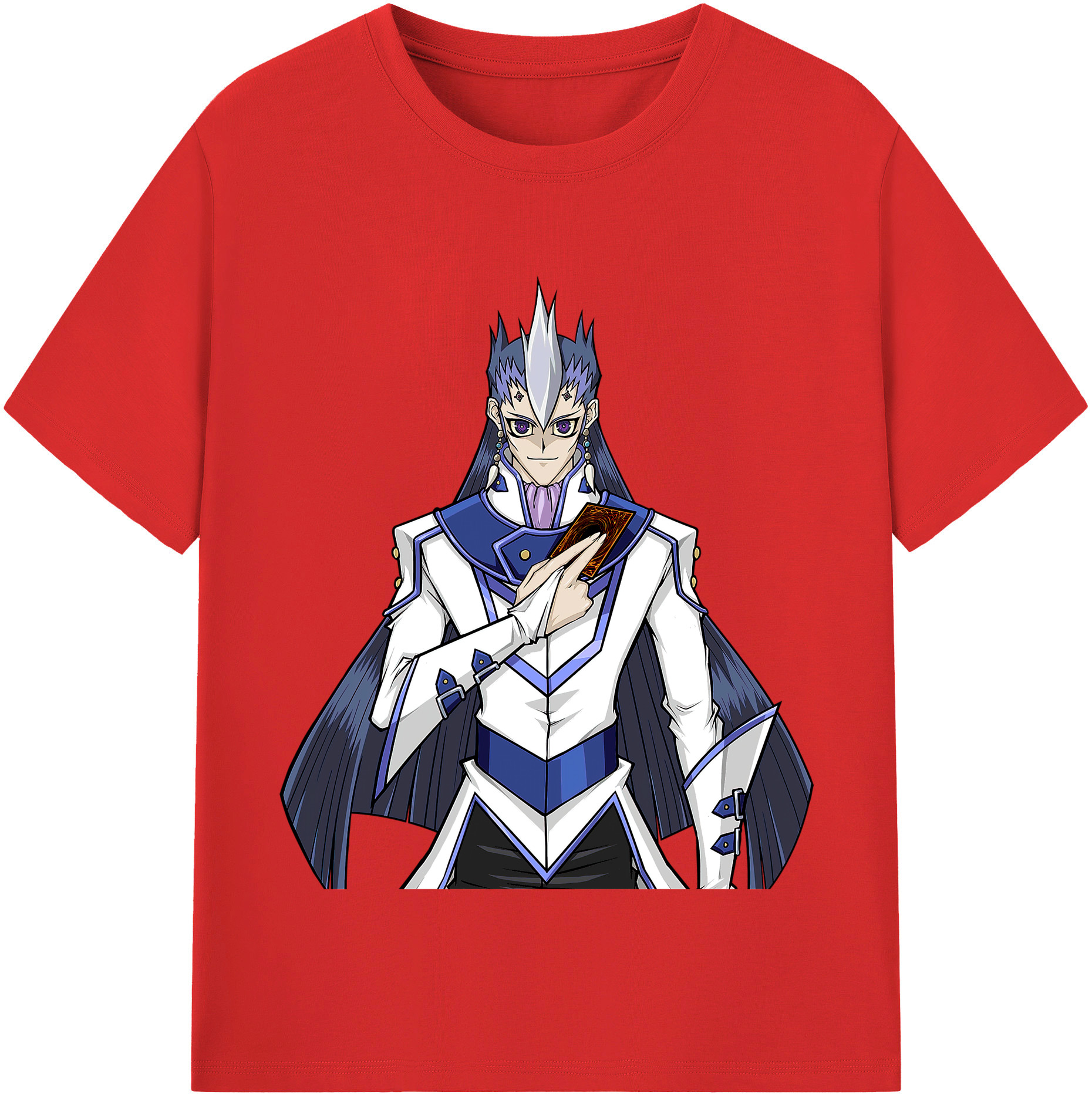 （画像用） 遊☆戯☆王 Yu-Gi-Oh! レディースカジュアルプリントTシャツ（綿100％）