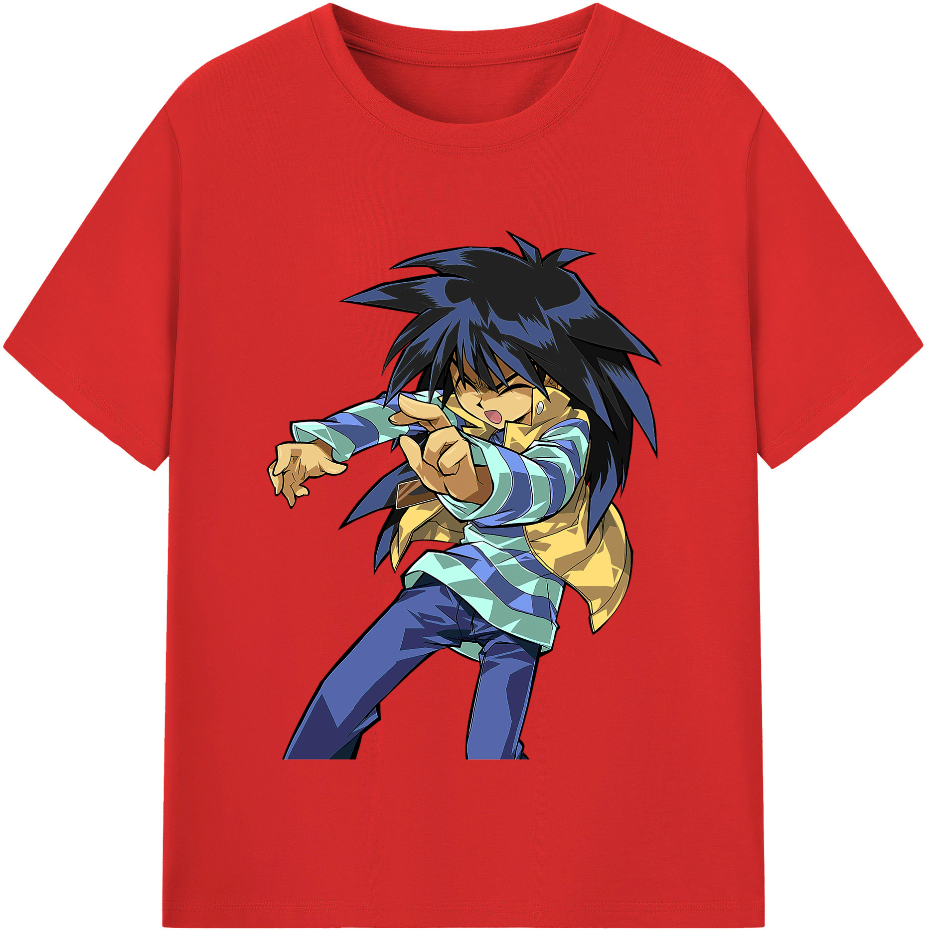 （画像用） 遊☆戯☆王 Yu-Gi-Oh! レディースカジュアルプリントTシャツ（綿100％）