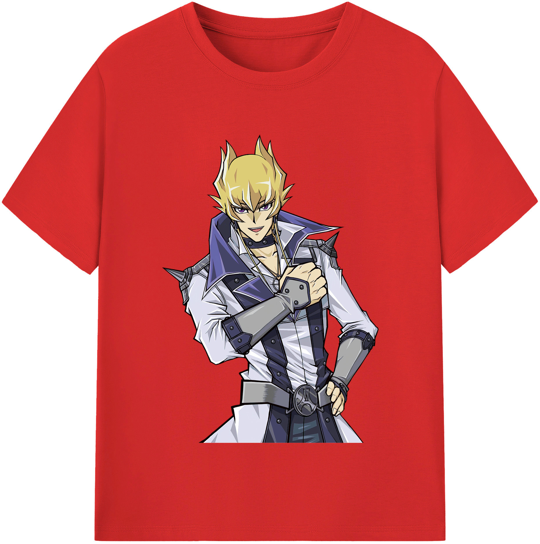 （画像用） 遊☆戯☆王 Yu-Gi-Oh! レディースカジュアルプリントTシャツ（綿100％）