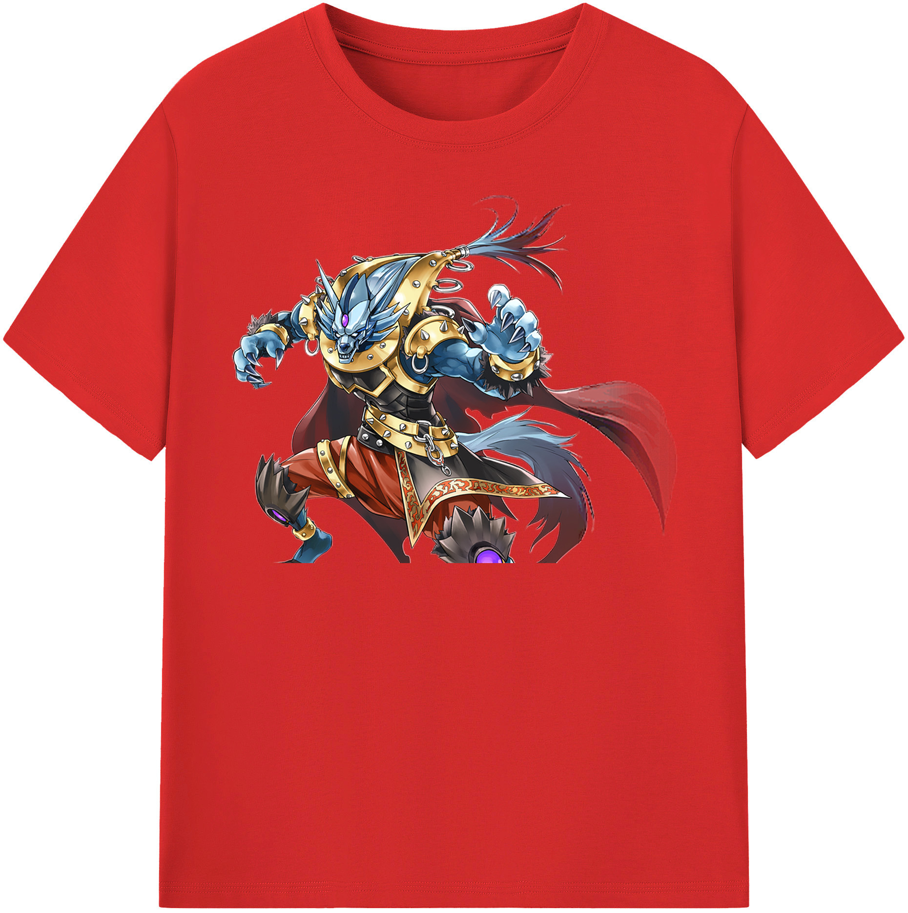 （画像用） 遊☆戯☆王 Yu-Gi-Oh! レディースカジュアルプリントTシャツ（綿100％）