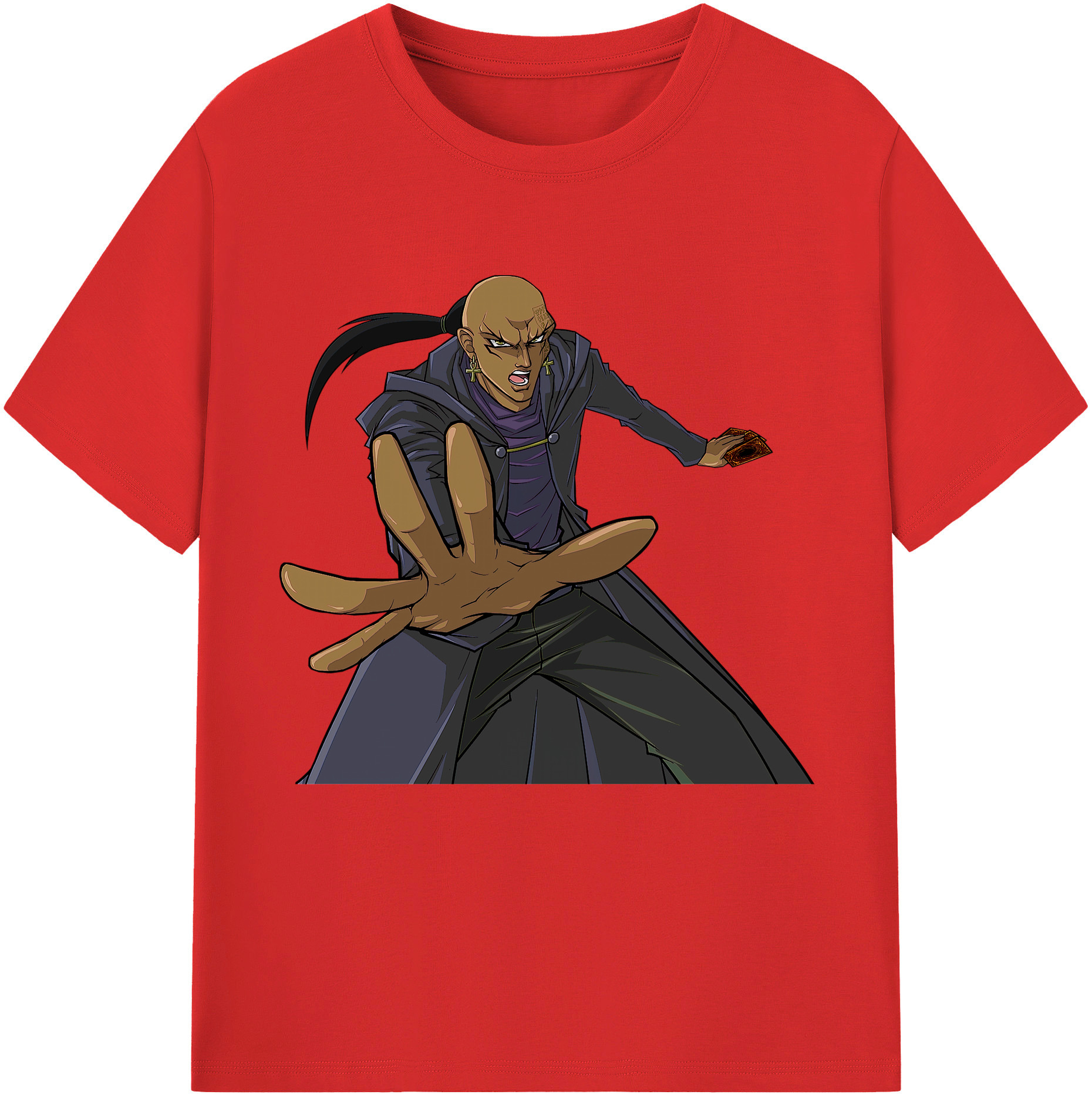 （画像用） 遊☆戯☆王 Yu-Gi-Oh! レディースカジュアルプリントTシャツ（綿100％）