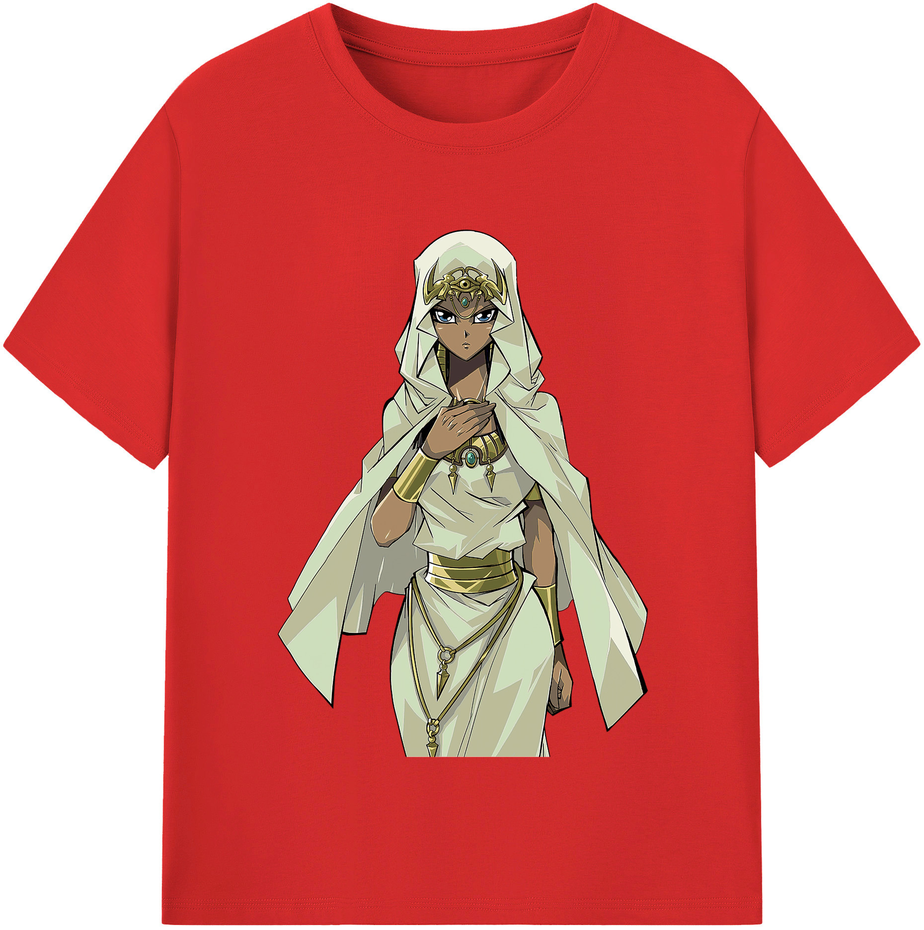 （画像用） 遊☆戯☆王 Yu-Gi-Oh! レディースカジュアルプリントTシャツ（綿100％）