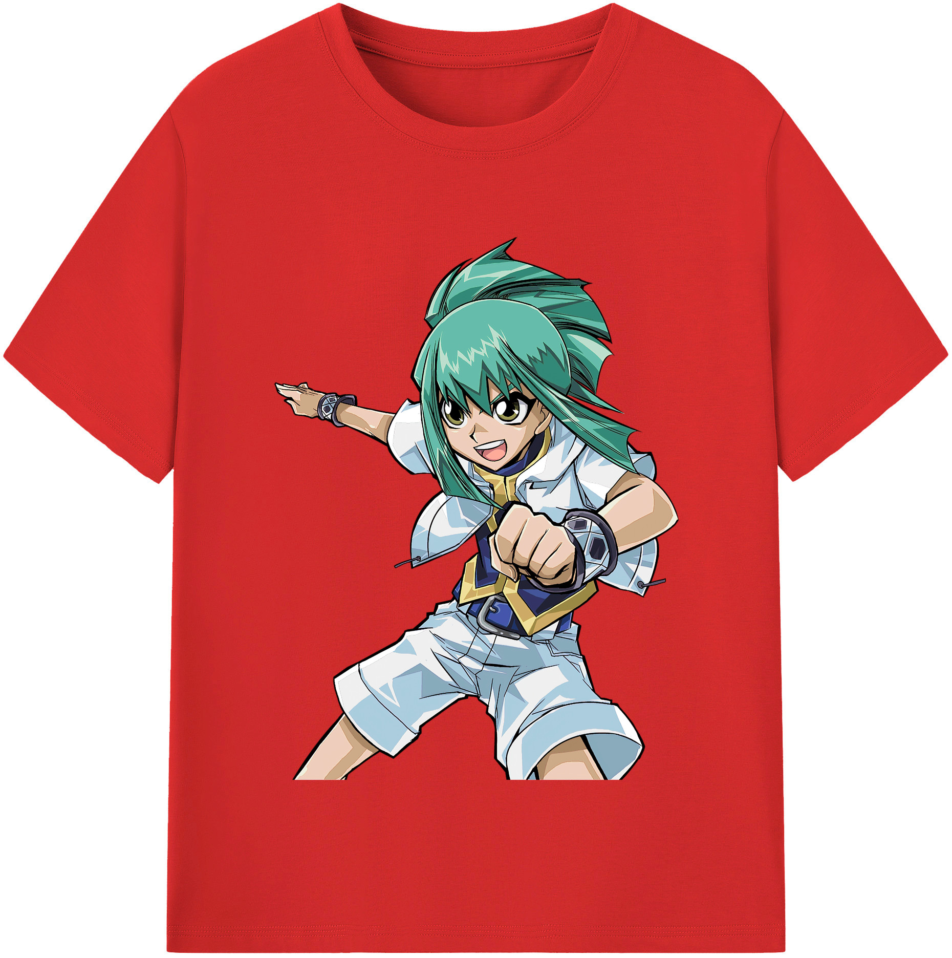（画像用） 遊☆戯☆王 Yu-Gi-Oh! レディースカジュアルプリントTシャツ（綿100％）