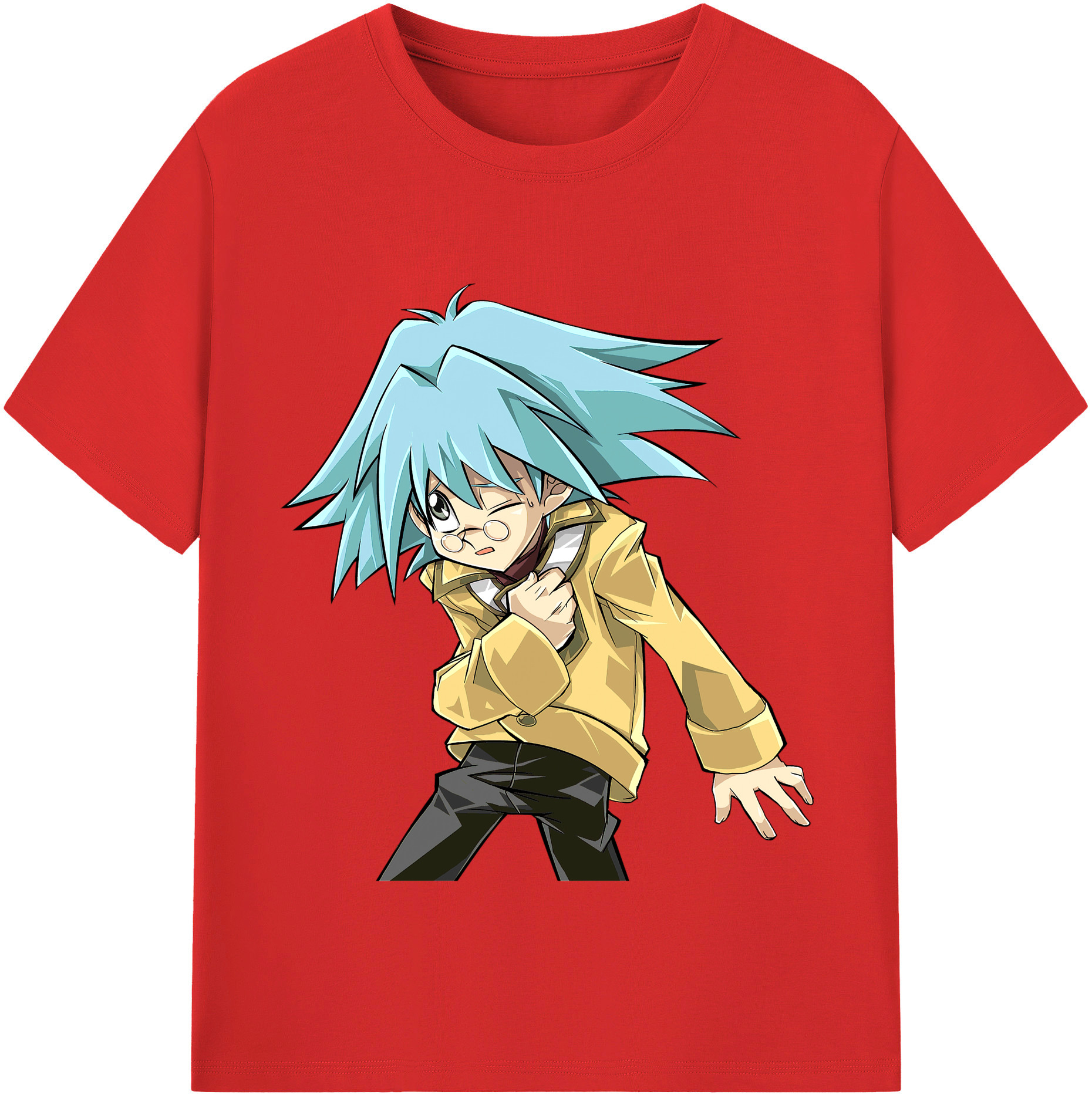 （画像用） 遊☆戯☆王 Yu-Gi-Oh! レディースカジュアルプリントTシャツ（綿100％）
