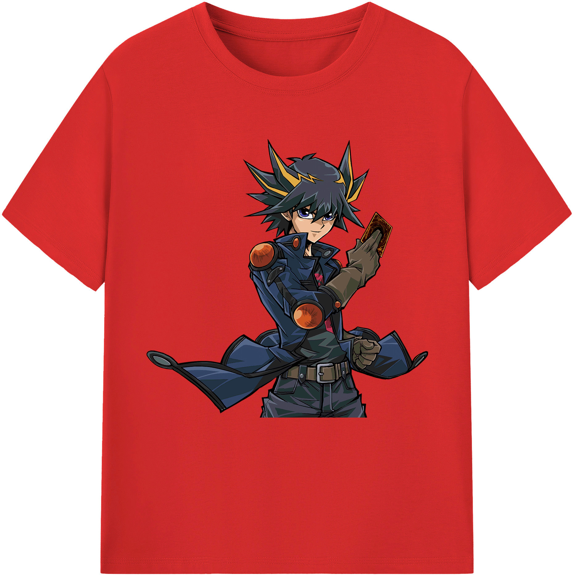 （画像用） 遊☆戯☆王 Yu-Gi-Oh! レディースカジュアルプリントTシャツ（綿100％）