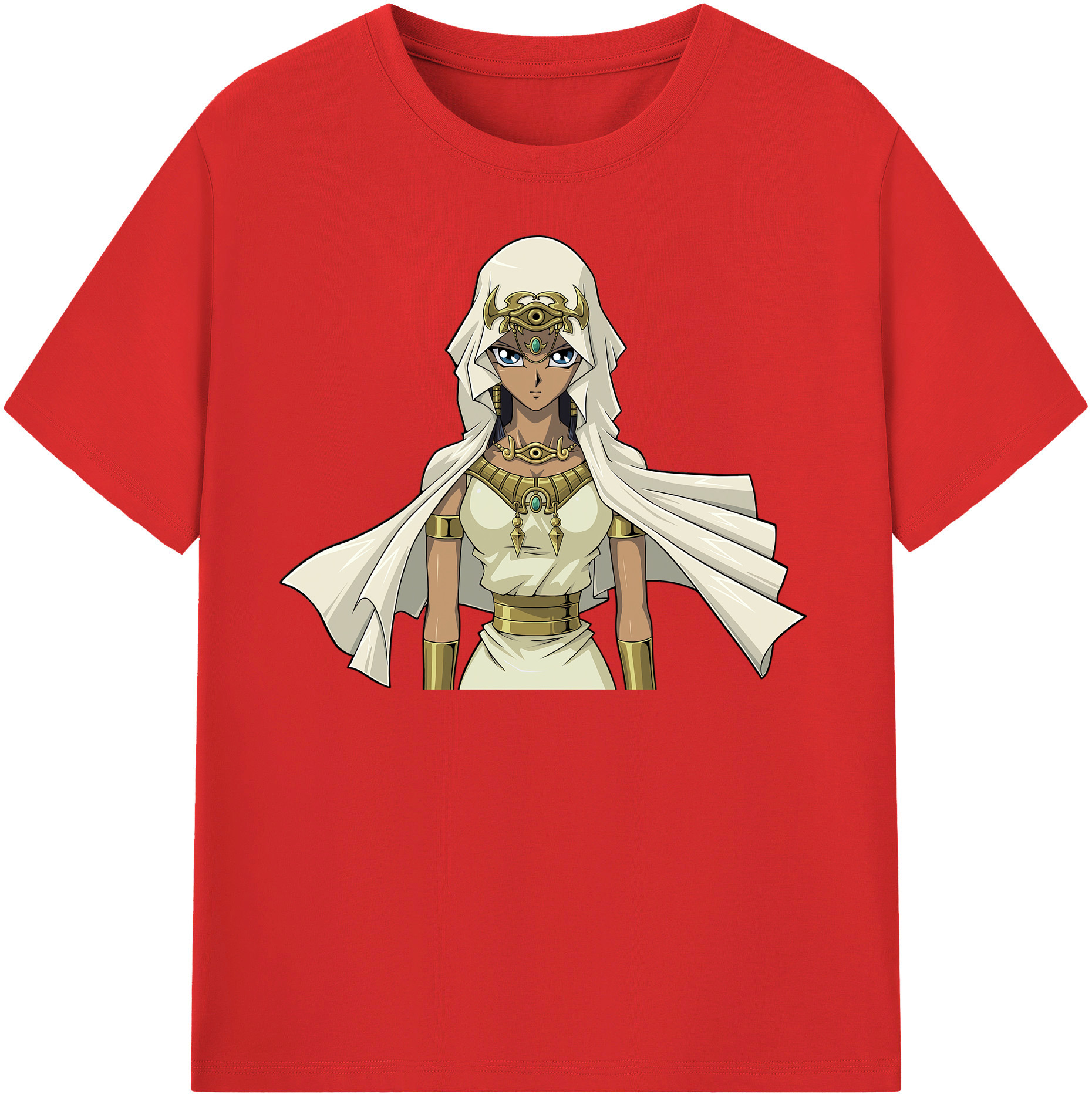 （画像用） 遊☆戯☆王 Yu-Gi-Oh! レディースカジュアルプリントTシャツ（綿100％）