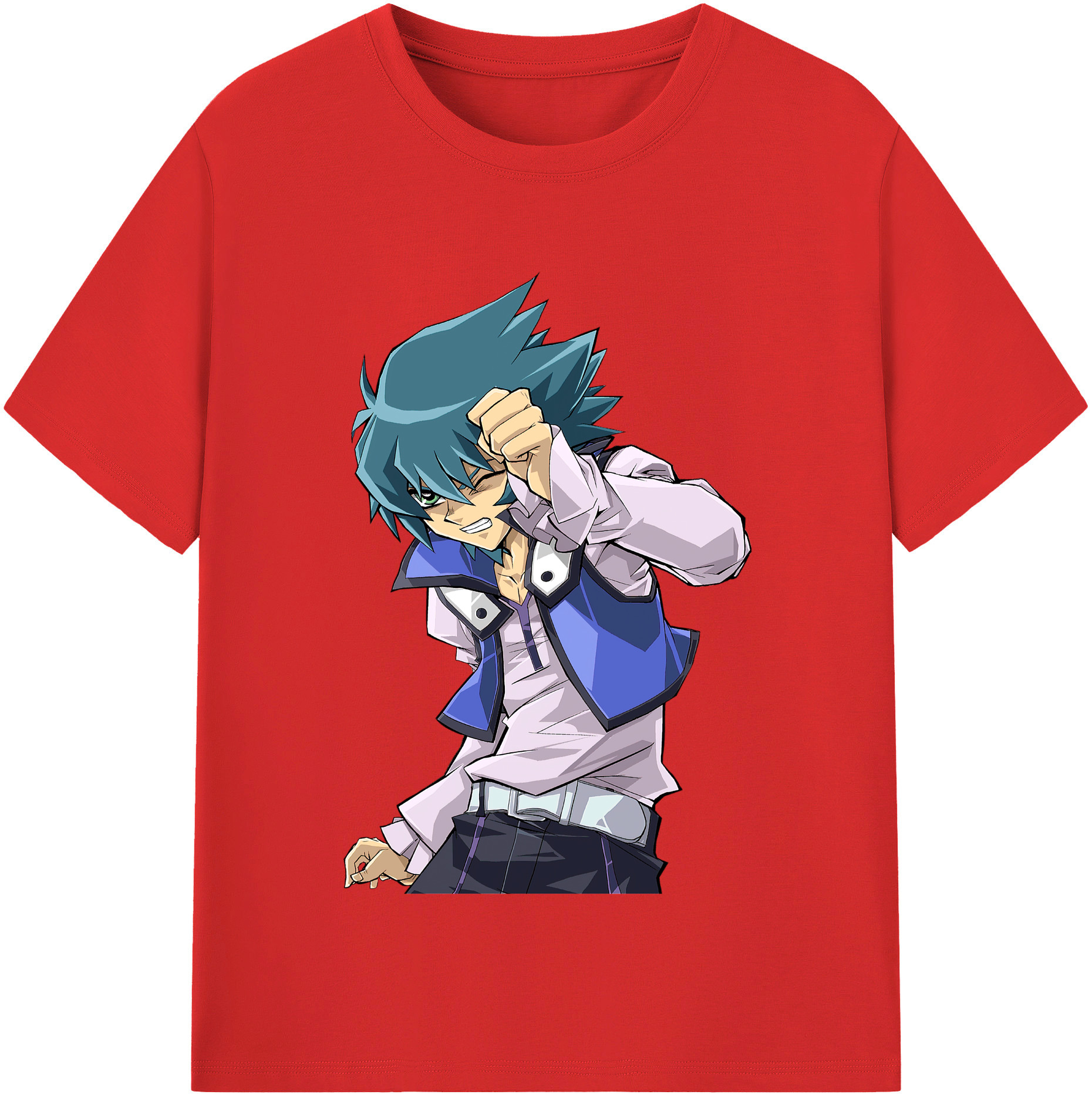 （画像用） 遊☆戯☆王 Yu-Gi-Oh! レディースカジュアルプリントTシャツ（綿100％）