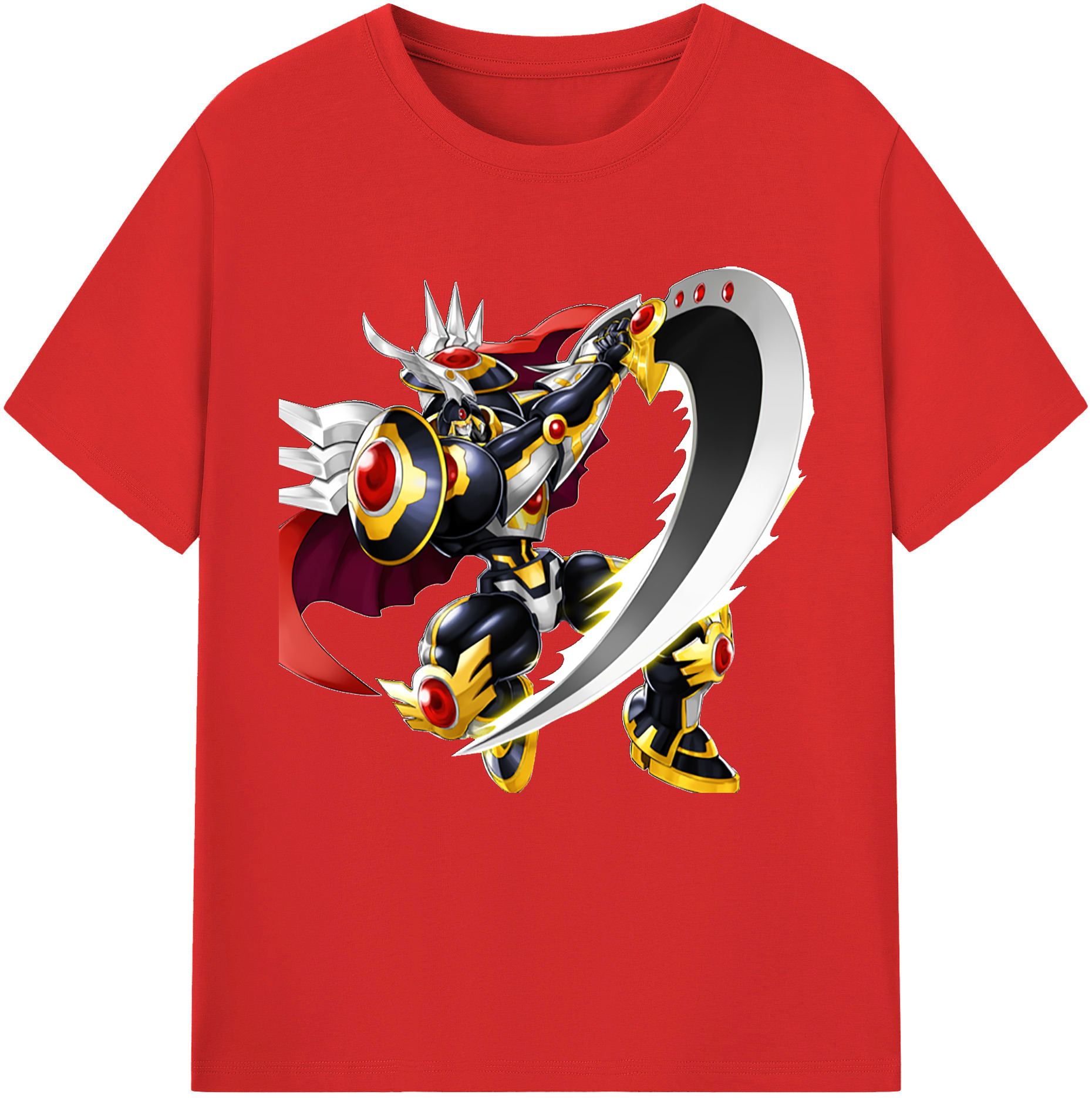 （画像用） 遊☆戯☆王 Yu-Gi-Oh! レディースカジュアルプリントTシャツ（綿100％）