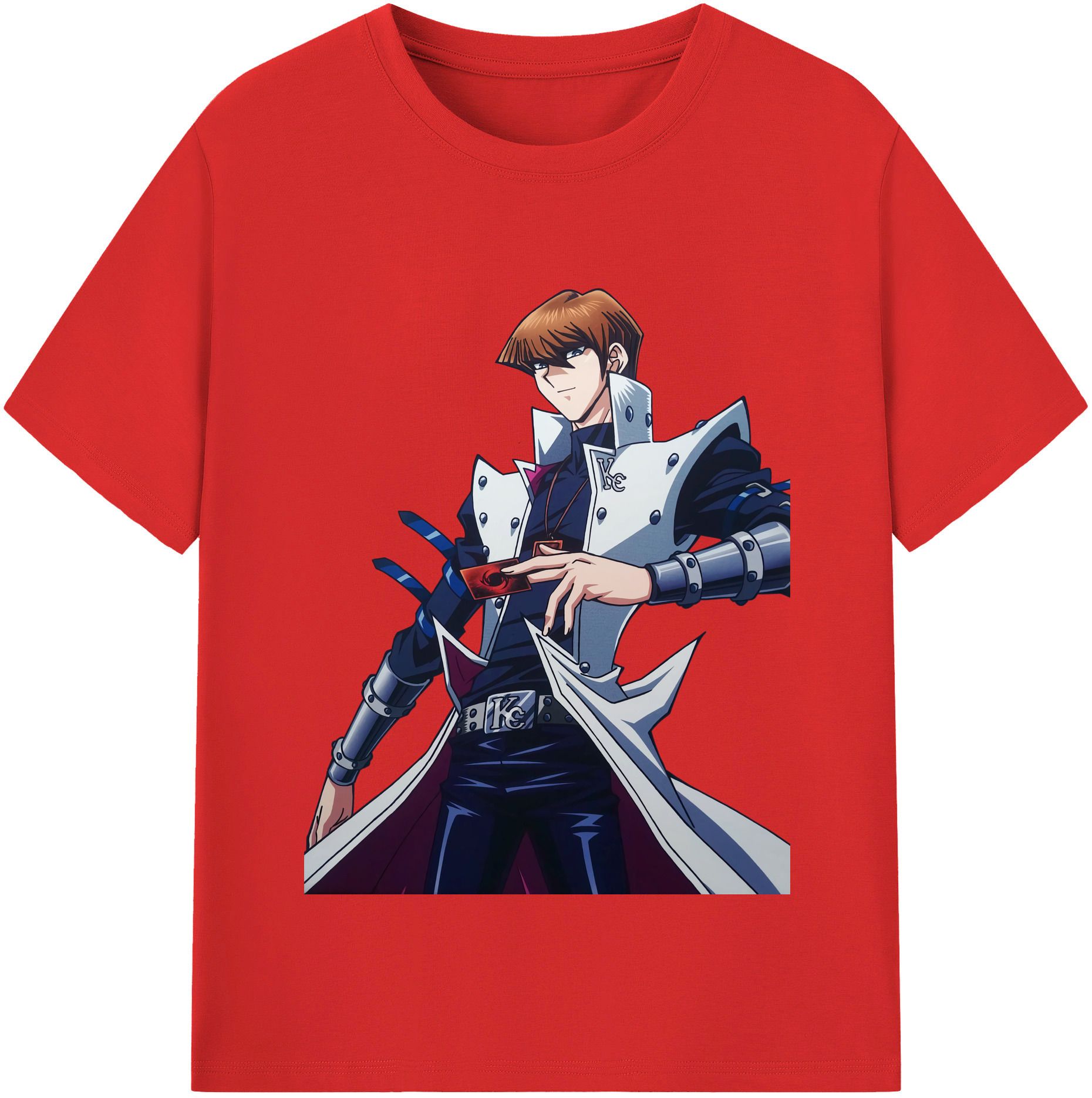 （画像用） 遊☆戯☆王 Yu-Gi-Oh! レディースカジュアルプリントTシャツ（綿100％）