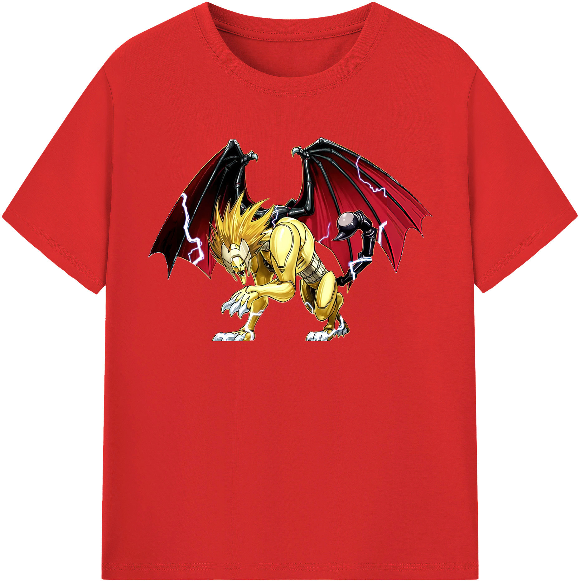 （画像用） 遊☆戯☆王 Yu-Gi-Oh! レディースカジュアルプリントTシャツ（綿100％）