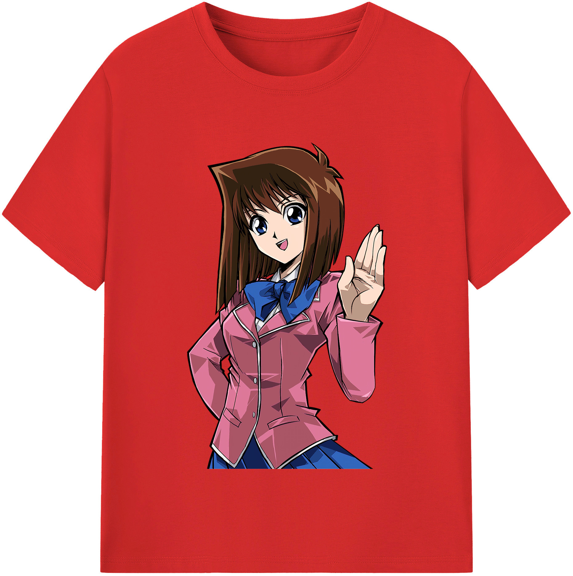 （画像用） 遊☆戯☆王 Yu-Gi-Oh! レディースカジュアルプリントTシャツ（綿100％）